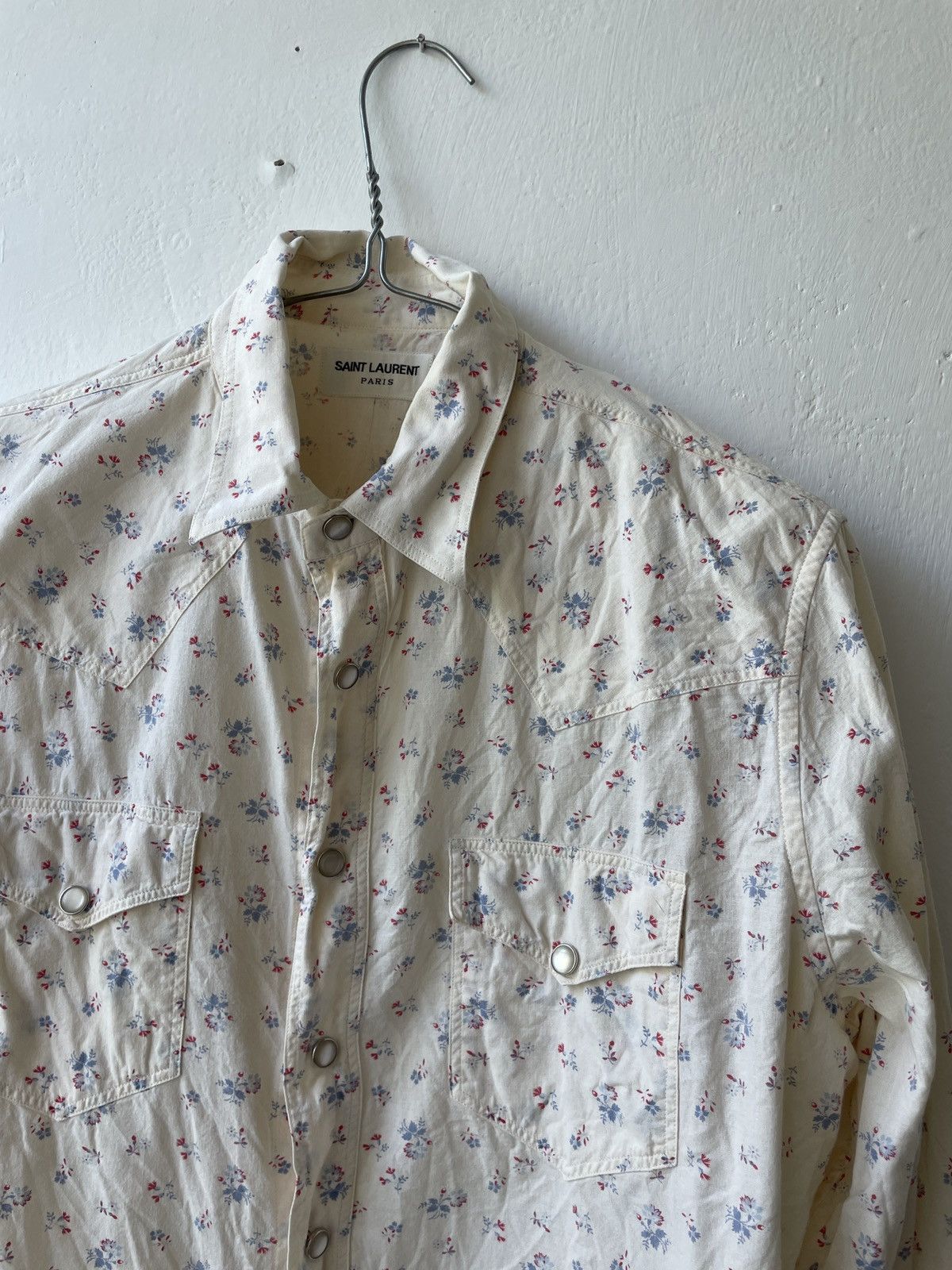 Hedi Slimane × Saint Laurent Paris Saint Laurent Psych Rock Size US M / EU 48-50 / 2 - 4 Thumbnail
