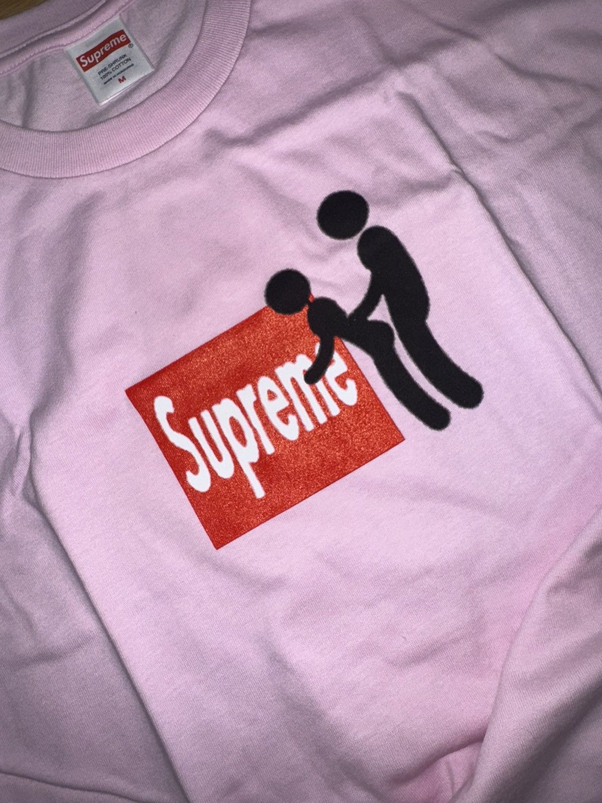 Supreme Stick Tee Pink - Size Medium