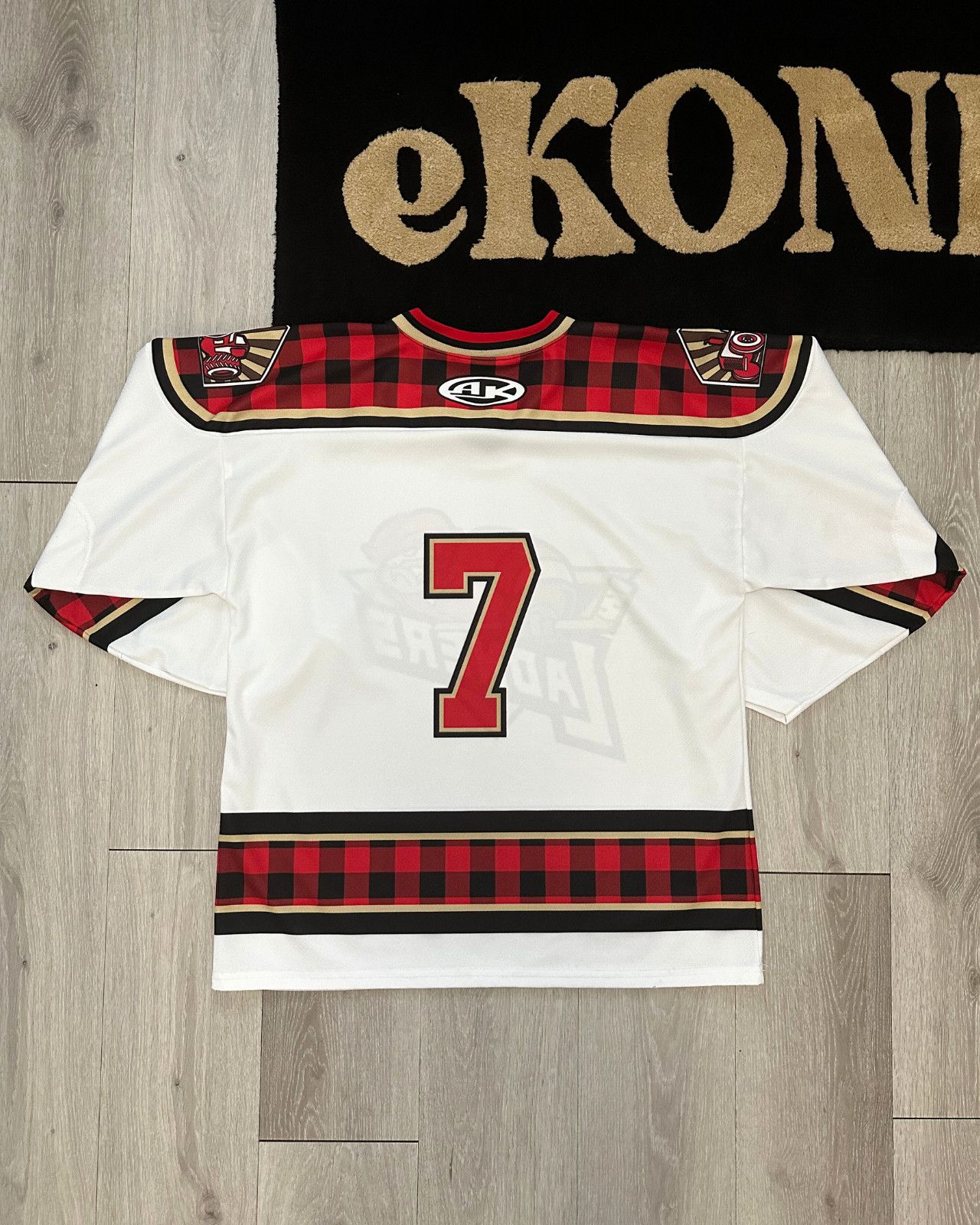 NHL AK Athletic Knit Ladners #7 Sublimated Hockey Jersey - Large Size US L / EU 52-54 / 3 - 2 Thumbnail