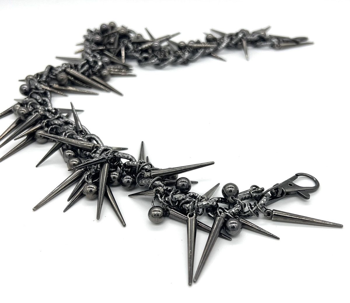 Japanese Brand × Jewelry Retro punk streetweary y2k spike pants pocket wallet chain Size ONE SIZE - 4 Thumbnail