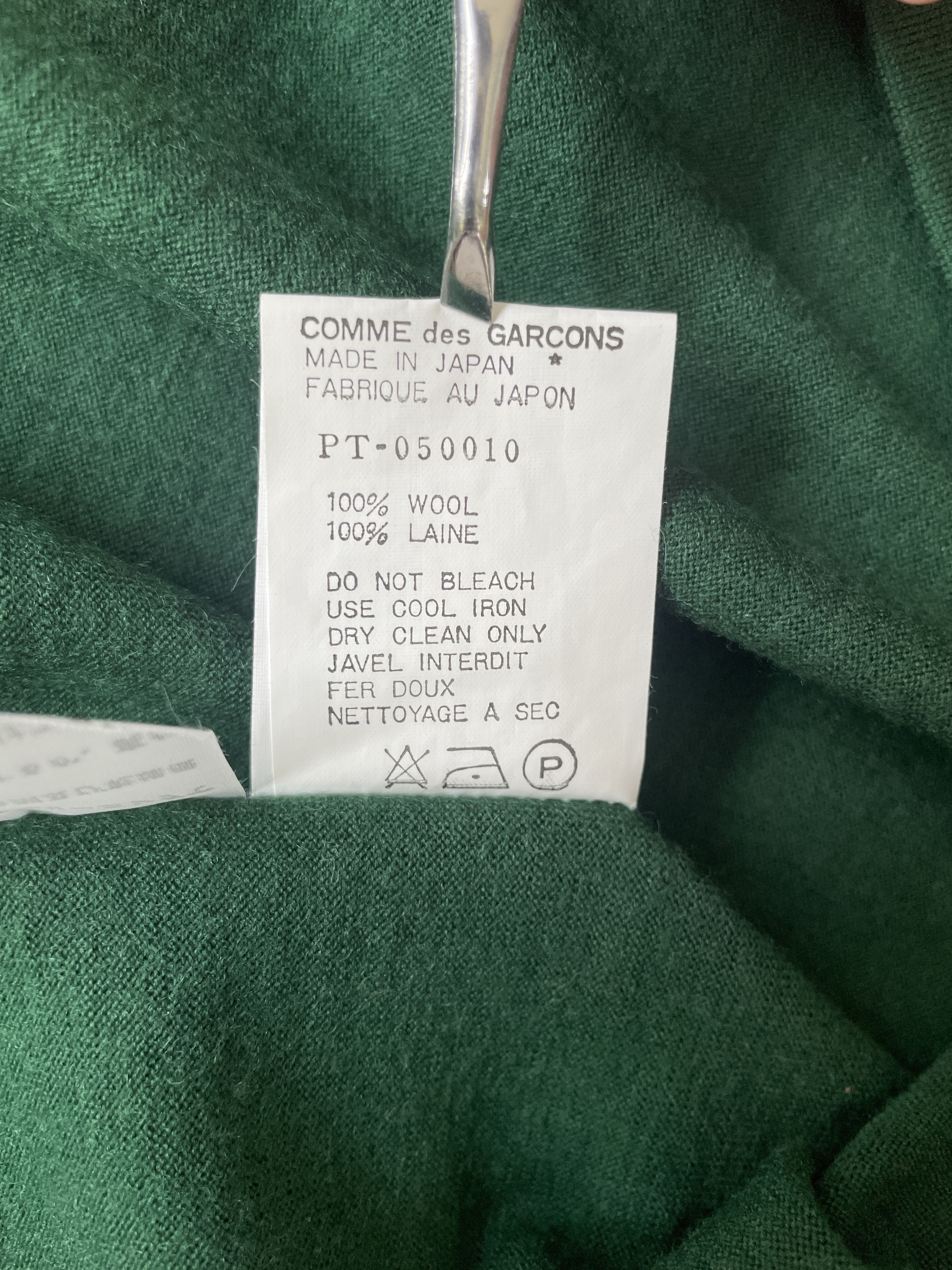 Comme des Garcons Homme Comme des Garcons Homme PLUS 90's Laine Wool Sweatshirts Size US M / EU 48-50 / 2 - 5 Thumbnail