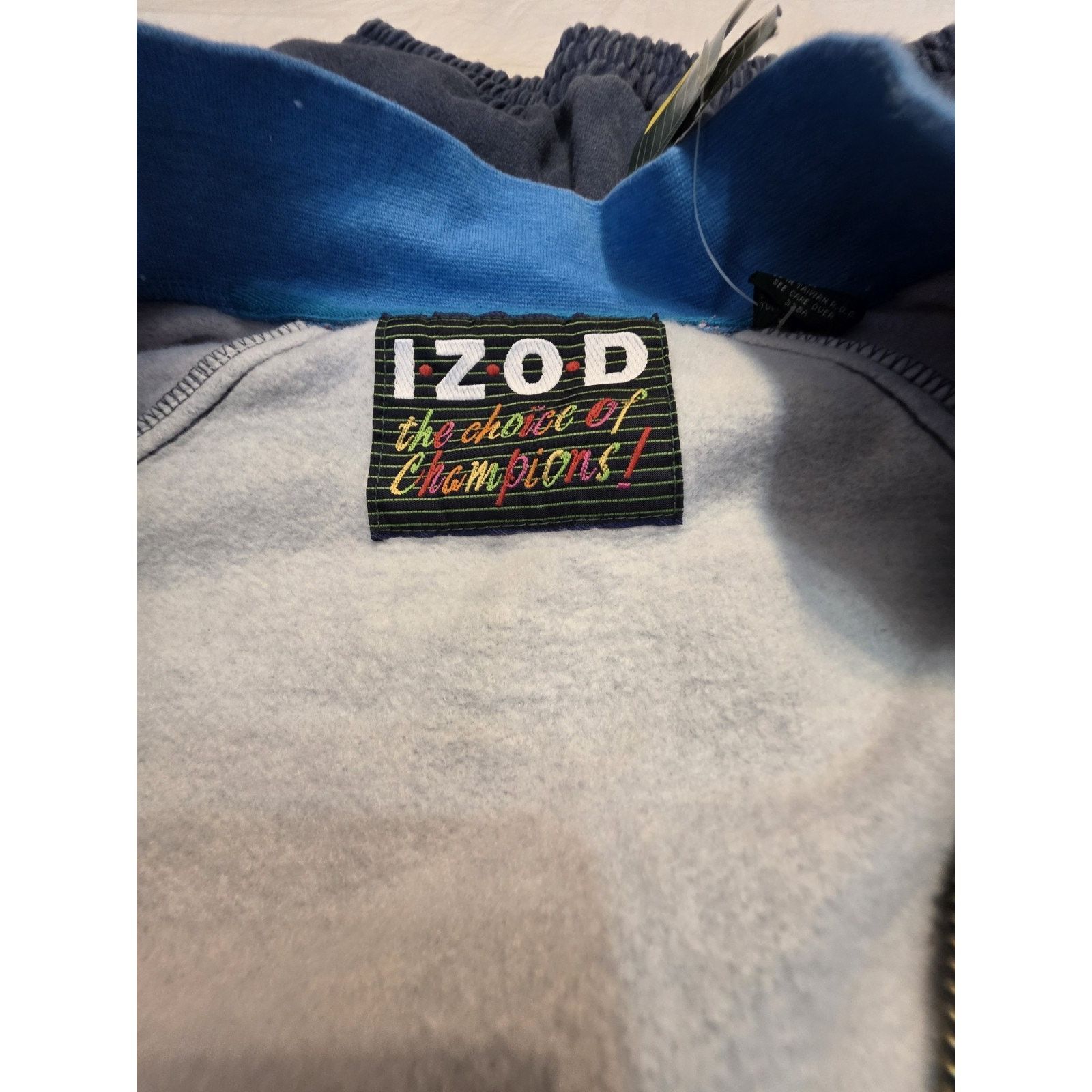 Izod Izod Choice Of Champions Men's Size Large 2 Pc Track Suit Size 36 - 8 Thumbnail