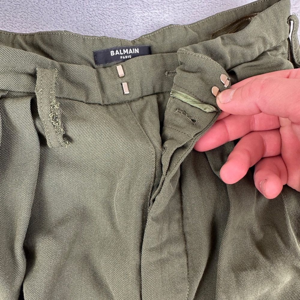 Balmain Balmain Green Pants Women’s Size 38 EU Size 38" / US 16 / IT 52 - 6 Thumbnail