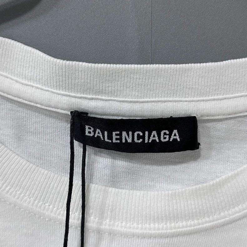 Balenciaga Balenciaga White buckle short-sleeve Size US S / EU 44-46 / 1 - 5 Thumbnail