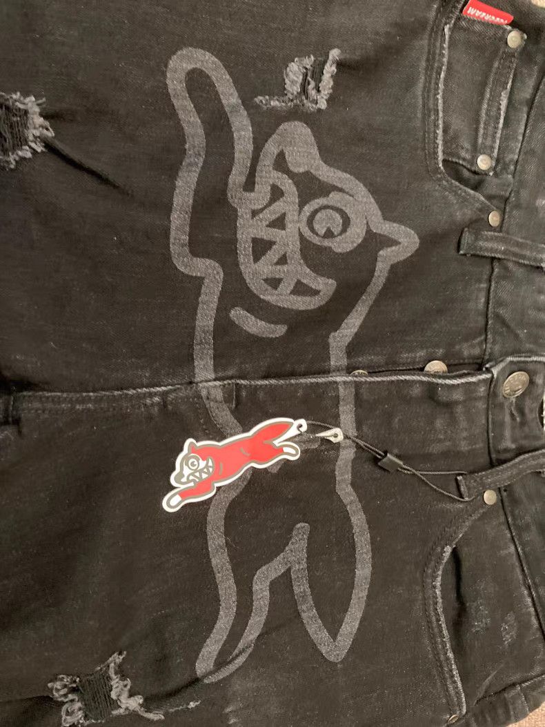 Billionaire Boys Club BBC ICECREAM Flying Dog High Street Distressed Jeans Size US 32 / EU 48 - 5 Thumbnail