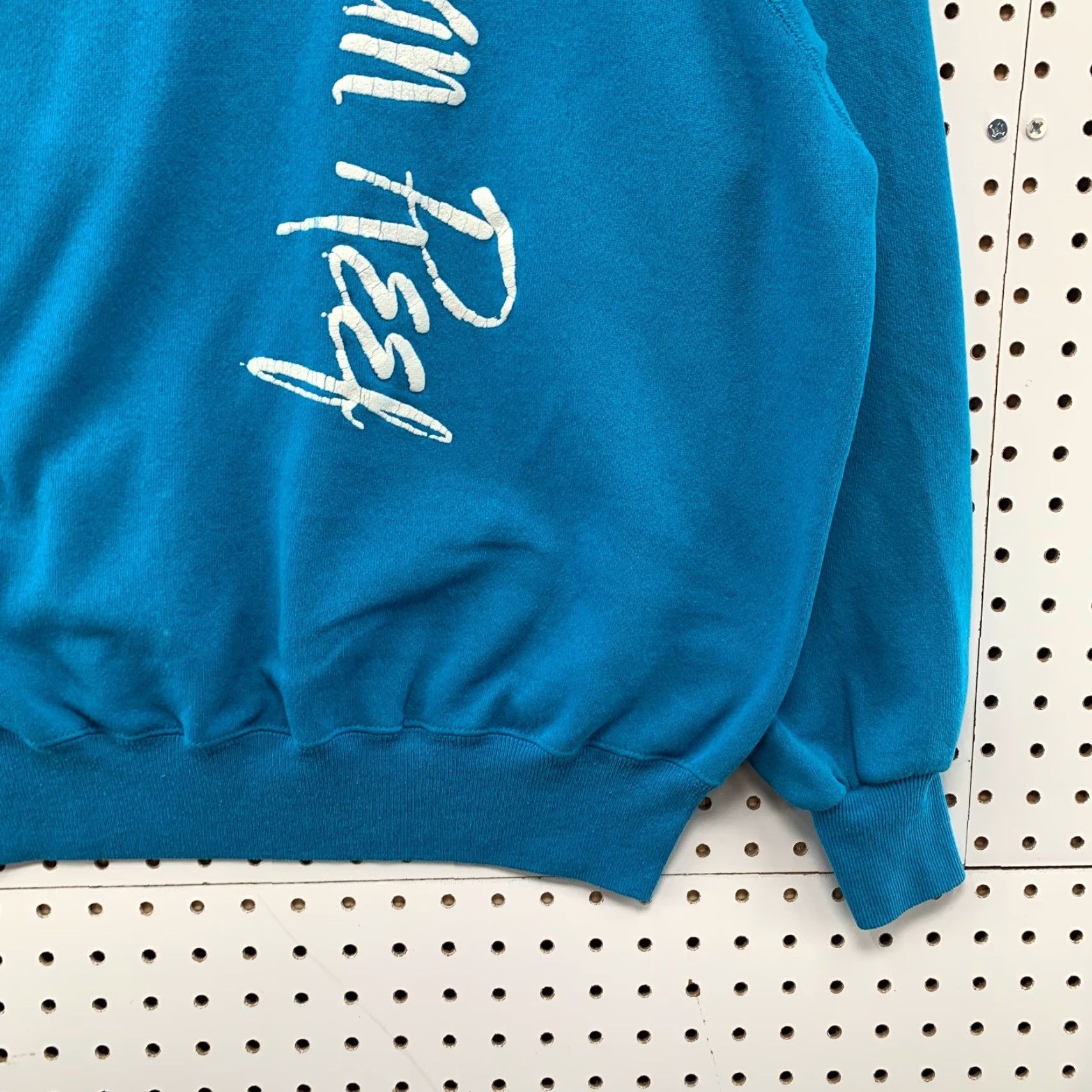REEF VINTAGE Ocean Reef Sweatshirt Mens Medium Blue Crewneck Fleece USA Surf 80s 90s Beach Size US M / EU 48-50 / 2 - 7 Thumbnail