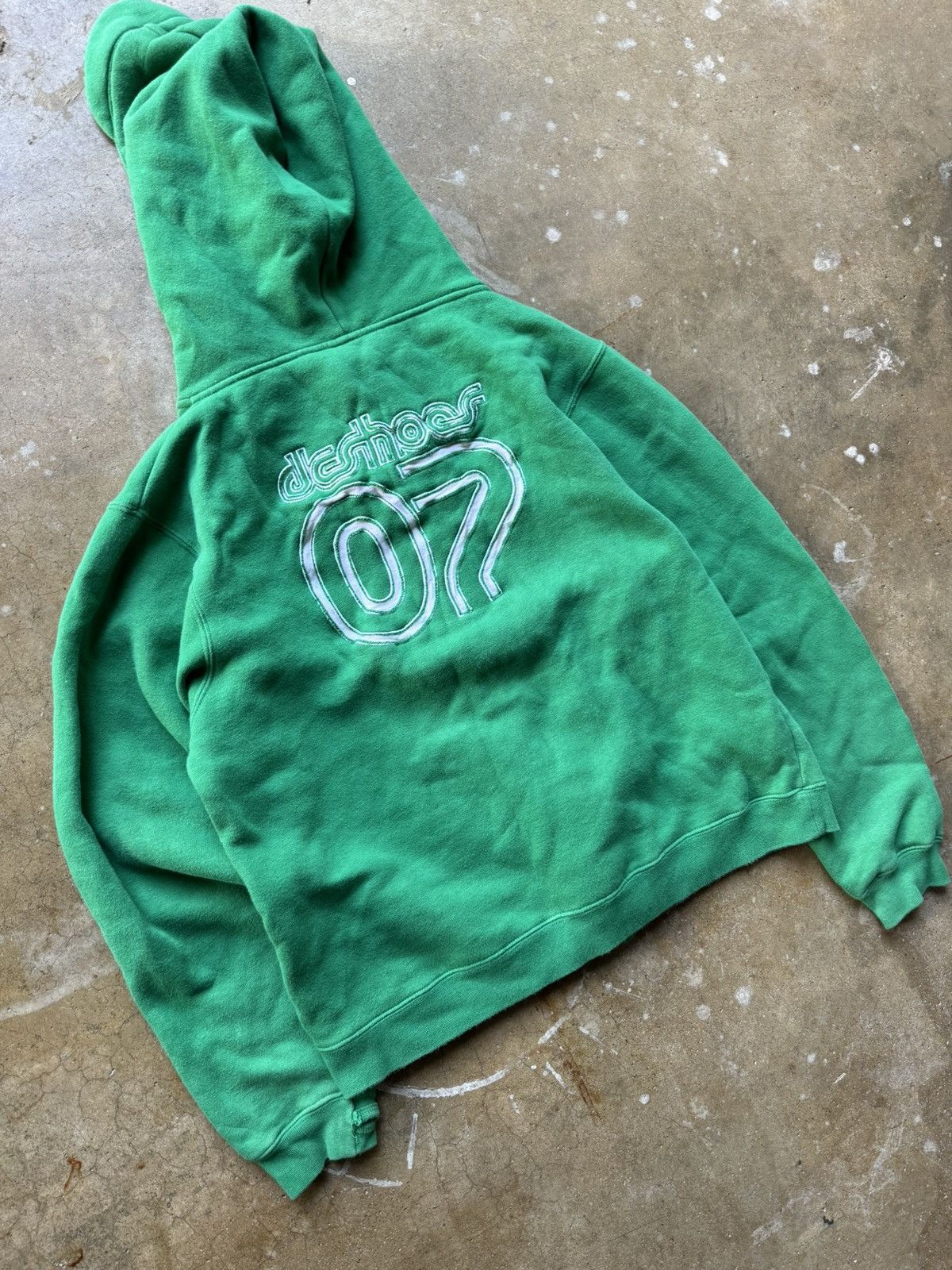 DC × Vintage Vinatge Y2K DC Skateboards Zip Up Size US L / EU 52-54 / 3 - 3 Thumbnail