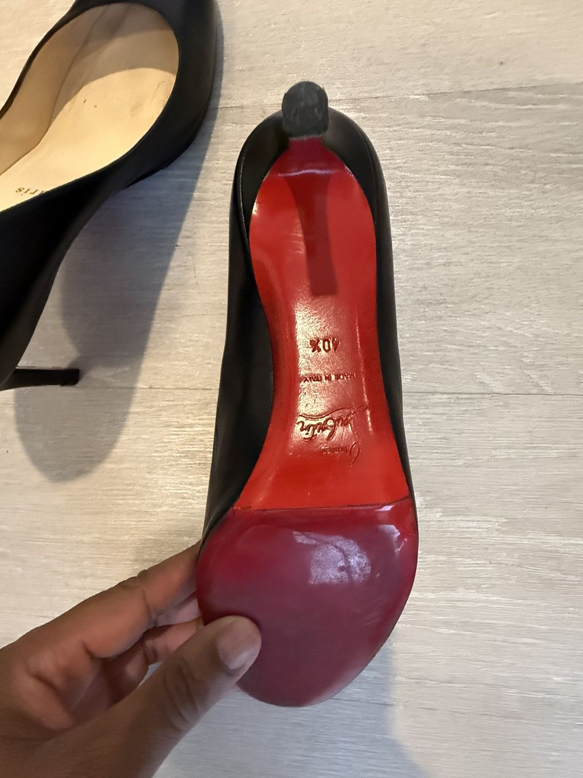 Christian Louboutin CHRISTIAN LOUBOUTIN 85mm Fannylove Nappa Leather Pumps Size US 10.5 / IT 40.5 - 16 Thumbnail