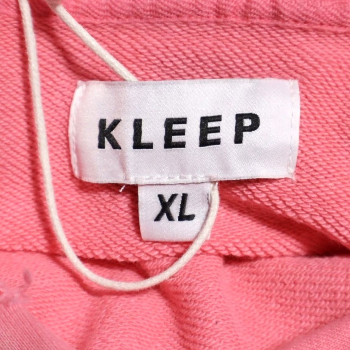 Pinko Kleep Y'all Invtd Distressed Solid Long Sleeve Hoodie Pink Women's XL Size XL / US 12-14 / IT 48-50 - 5 Thumbnail