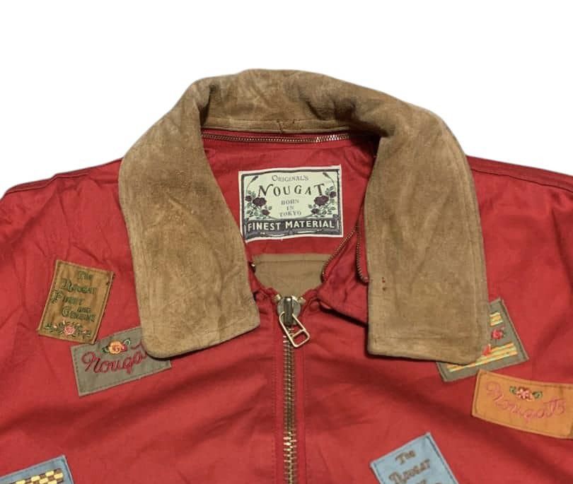 Japanese Brand Vintage Japanese Nougat Patches Bomber Jacket Nice Design Size US M / EU 48-50 / 2 - 5 Thumbnail