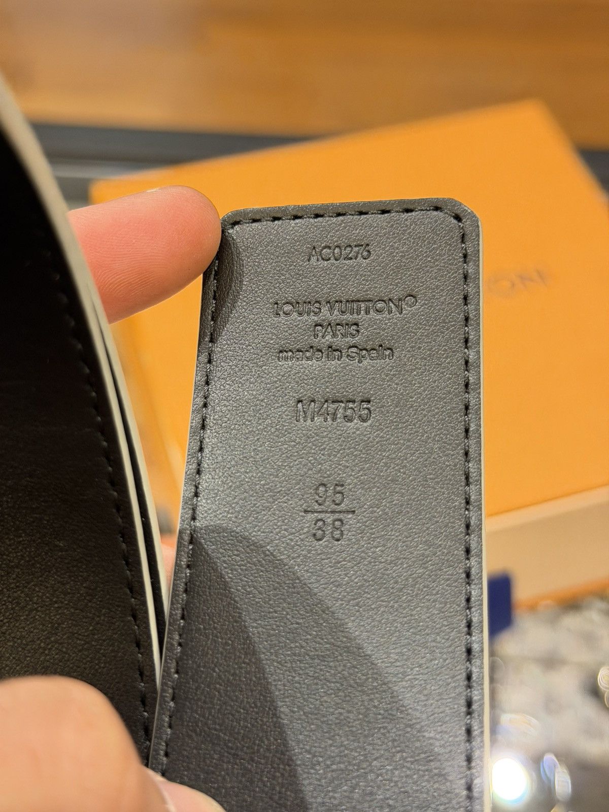 Louis Vuitton Louis Vuitton LV 40mm Initiales Reversible Leather Belt Size 38 - 3 Thumbnail