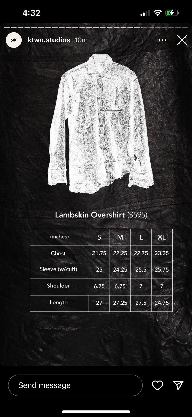 Medium Wool Green Overshirt