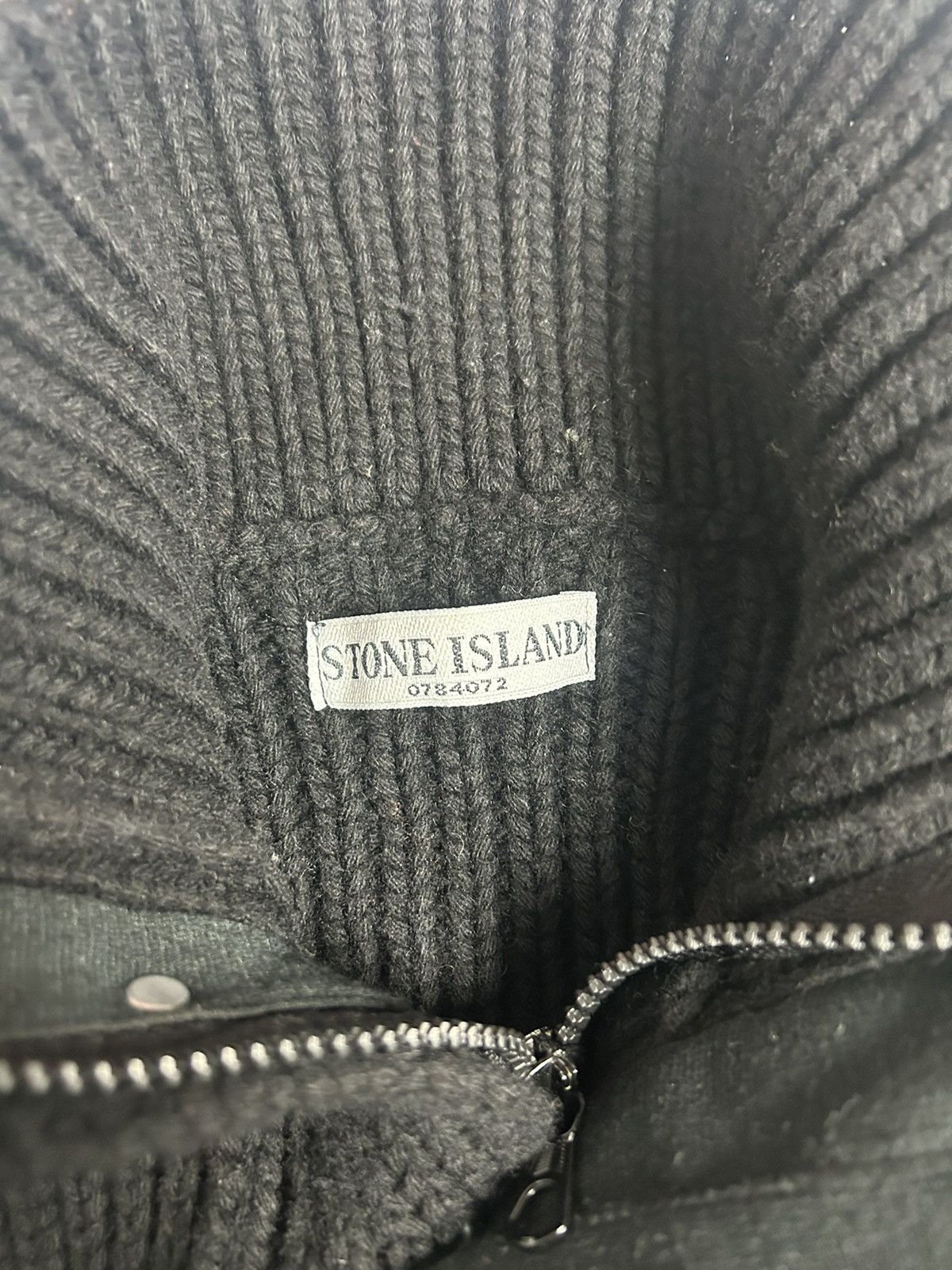Stone Island Stone Island Military Wool Knit Size US L / EU 52-54 / 3 - 3 Thumbnail