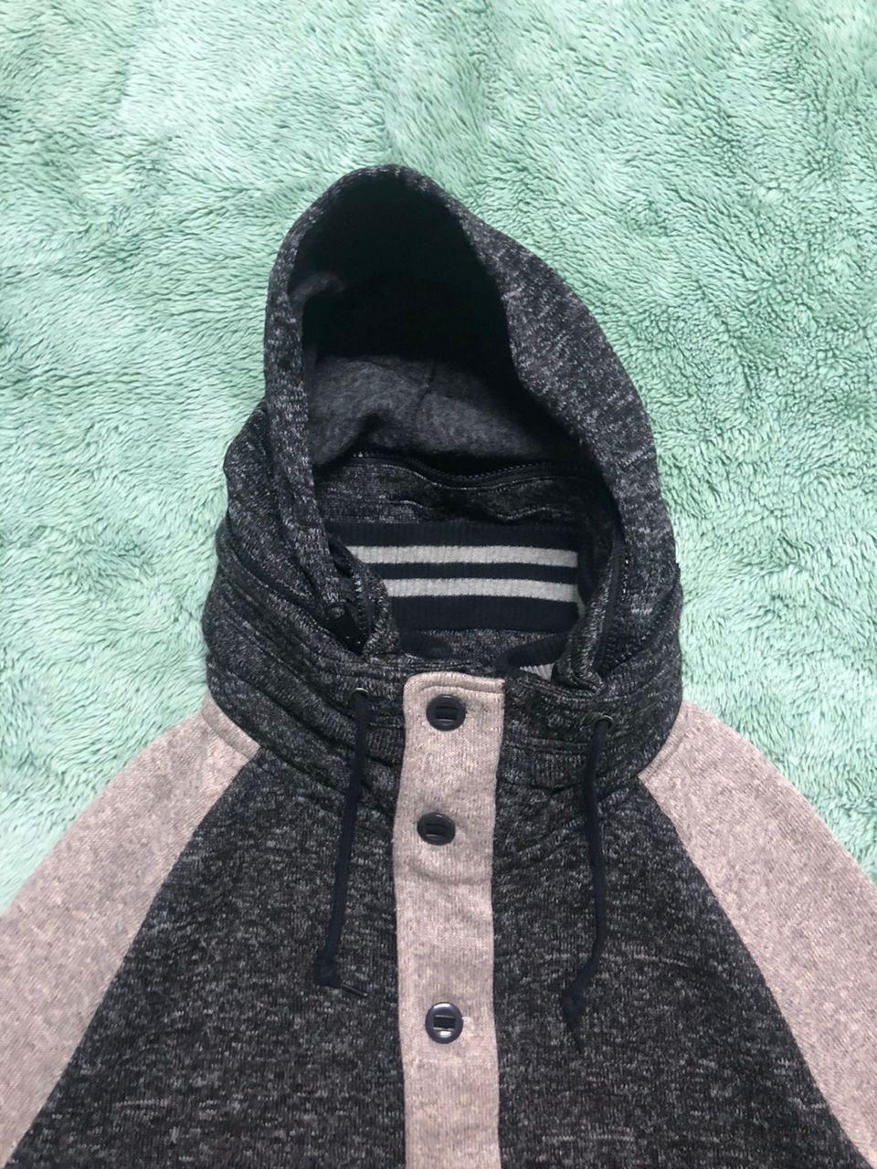 Beams Plus BEAMS HEART VINTAGE Y2K VARSITY HOODIE JACKET Size US M / EU 48-50 / 2 - 4 Thumbnail
