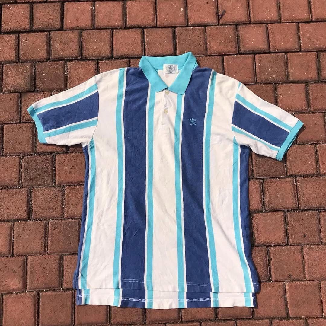 J. Press × Vintage Polo Stripes JPress Ivy League Short Sleeve Polo Shirt Size US M / EU 48-50 / 2 - 3 Thumbnail