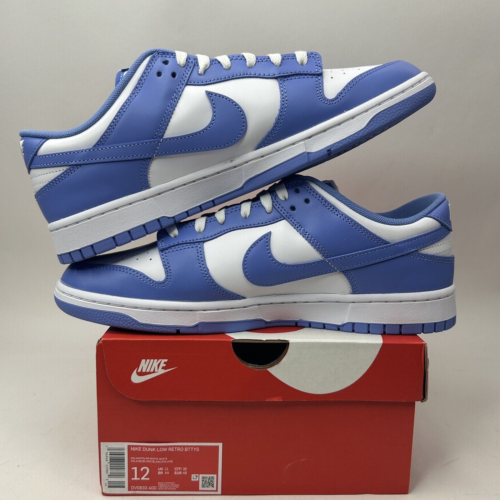 Nike Nike Dunk Low Retro BTTYS “Polar Blue” 2023 Size US 12 / EU 45 - 3 Thumbnail