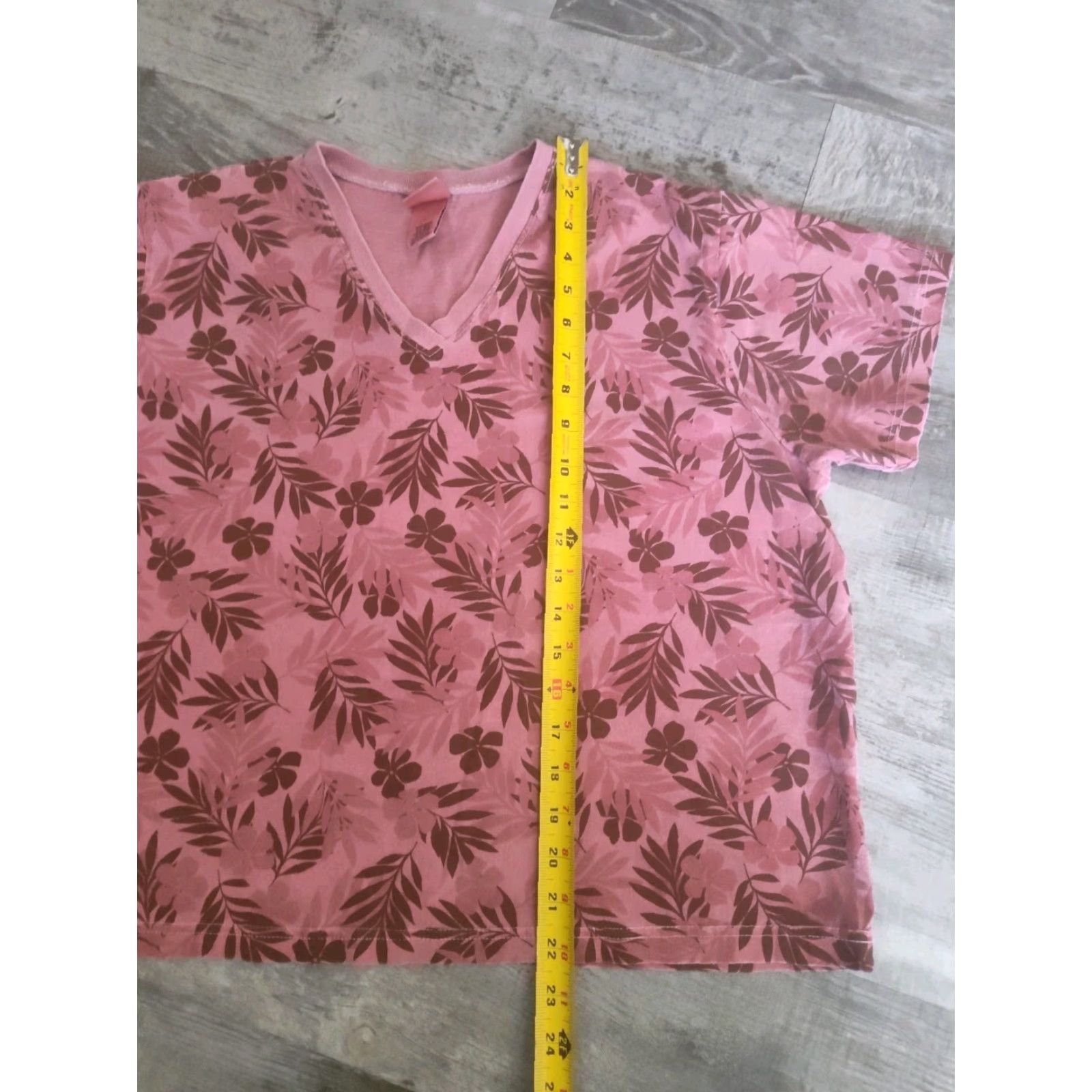 Vintage VINTAGE L.L. Bean Floral Cropped T-Shirt Women L Dyed Pink 90s Y2K Beach Summer Size L / US 10 / IT 46 - 6 Thumbnail