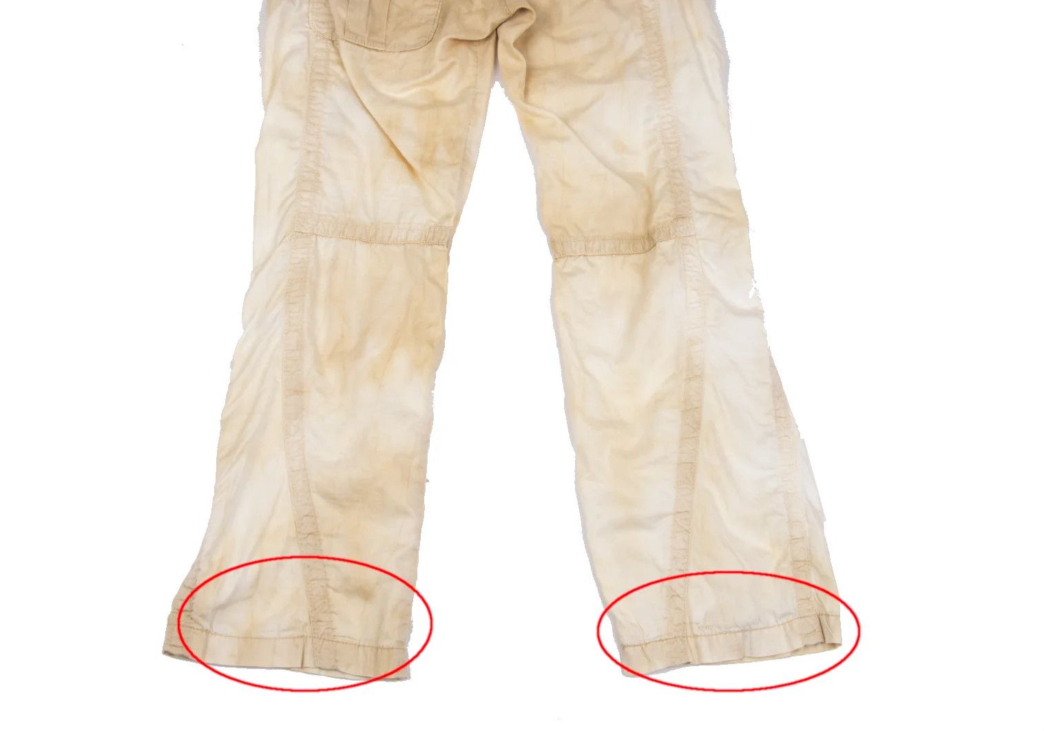 Jean Paul Gaultier Dusty Finish Chinch Back Cotton Pants Beige 48 Size US 32 / EU 48 - 15 Thumbnail