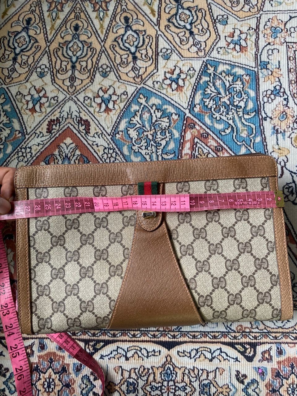Gucci Vintage Gucci GG Supreme Sherry Line 90s Size ONE SIZE - 11 Thumbnail
