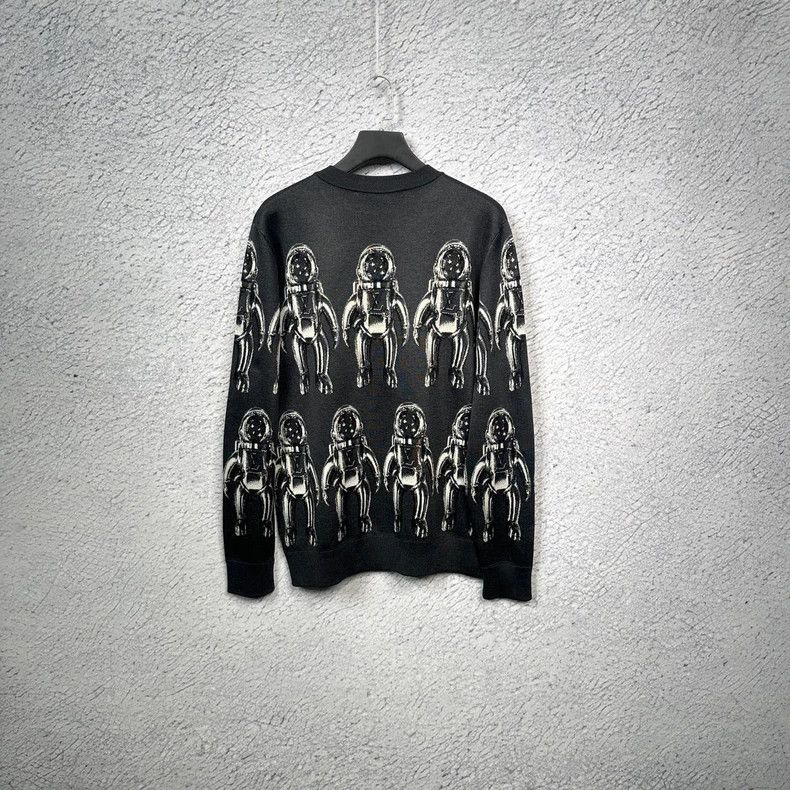 Louis Vuitton Louis Vuitton Astronaut full print sweater 2503-Nextarrow Size US M / EU 48-50 / 2 - 2 Thumbnail