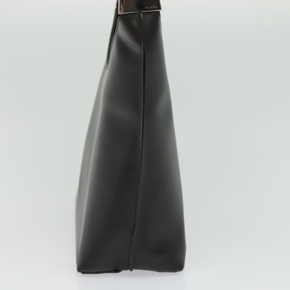 Gucci GUCCI Shoulder Bag Leather Brown Silver Size ONE SIZE - 4 Thumbnail