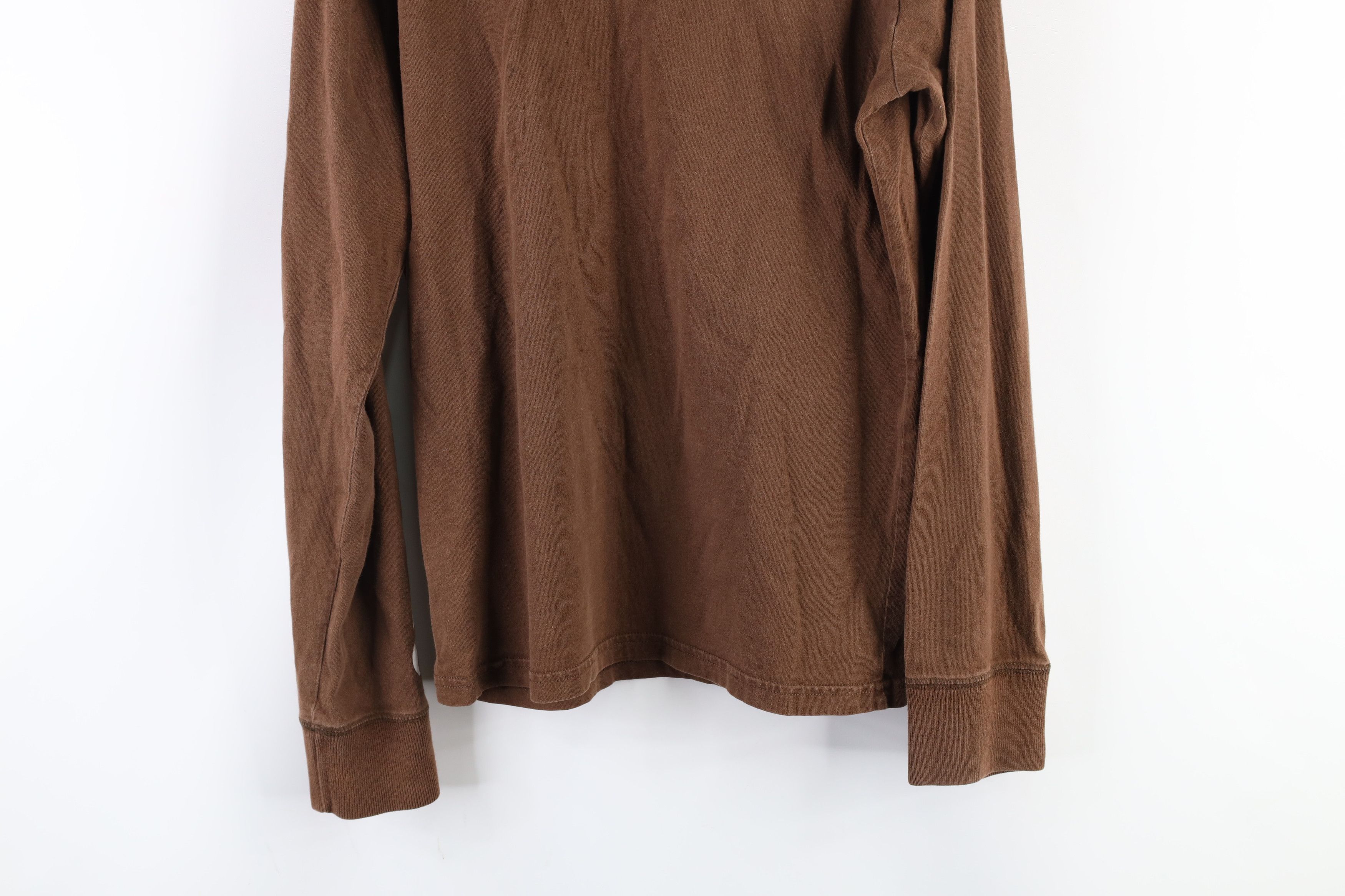 Abercrombie & Fitch Vintage Abercrombie & Fitch Long Sleeve T-Shirt Brown Size US M / EU 48-50 / 2 - 10 Thumbnail