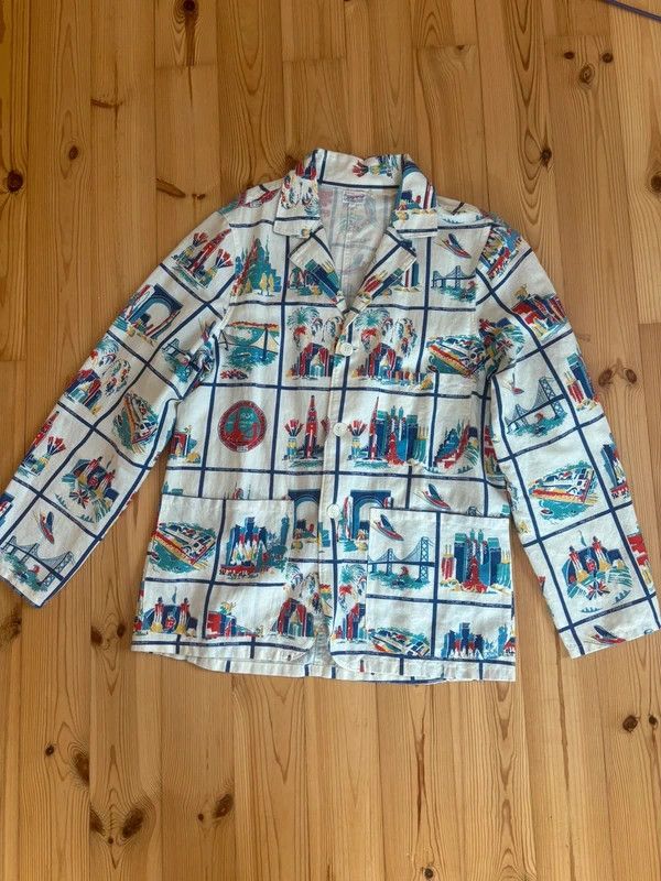 LVC 1930s gayway souvenir linen small coat jacket
