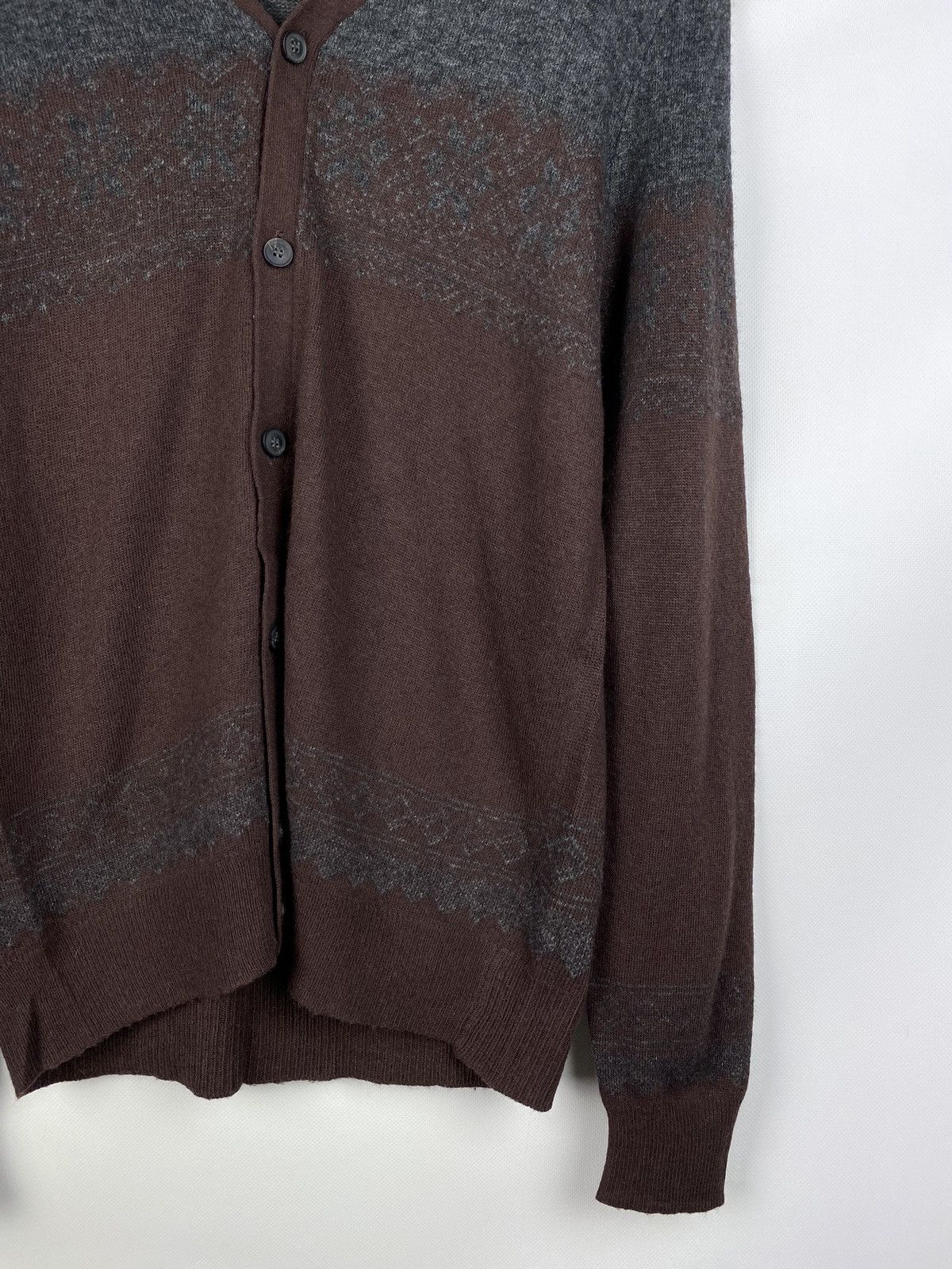 Allsaints × Japanese Brand Allsaints Scafell wool / alpaca men’s cardigan sweater Size US M / EU 48-50 / 2 - 6 Thumbnail