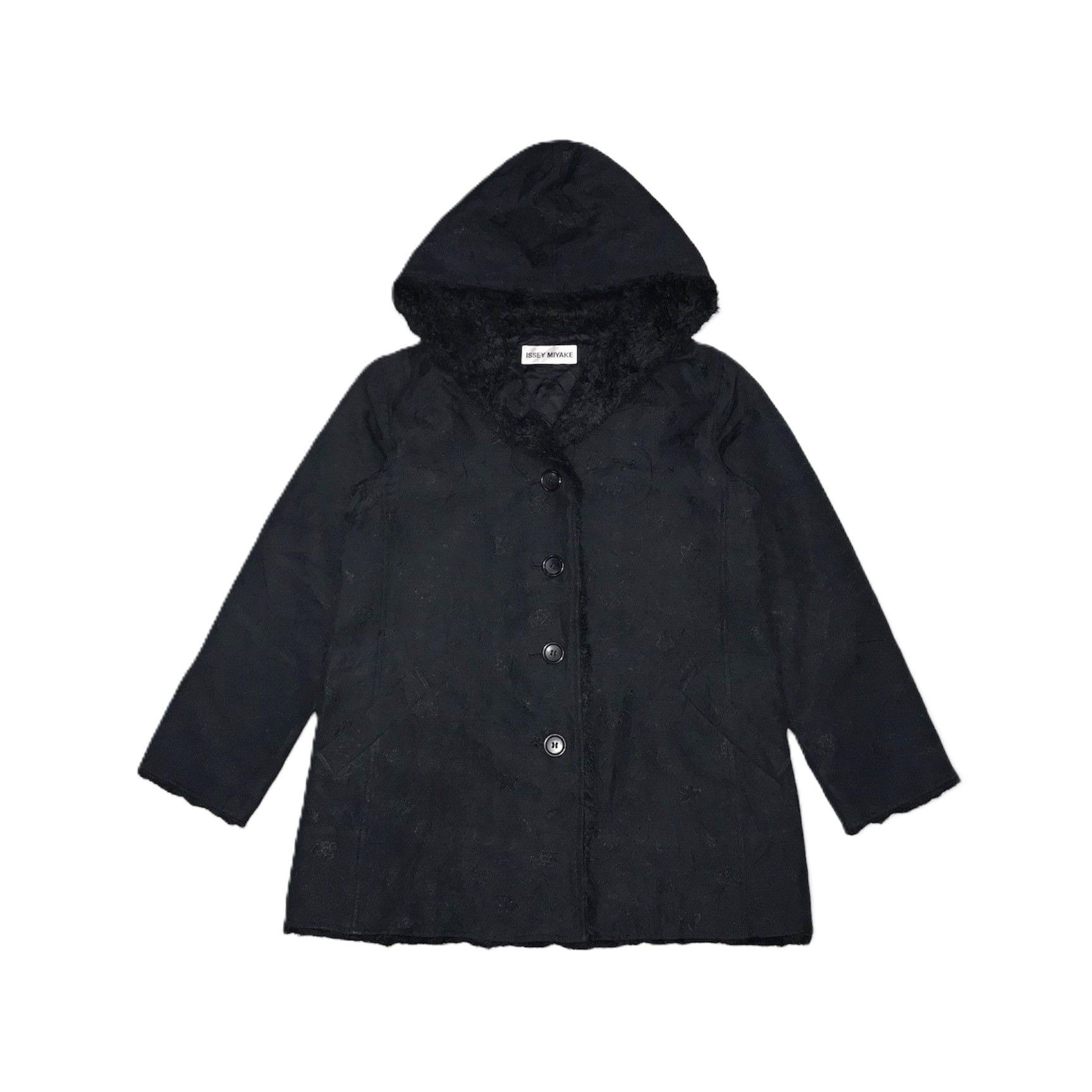 Issey Miyake Vintage Issey Miyake Coat Jacket Flower Pattern Size US L / EU 52-54 / 3 - 2 Thumbnail