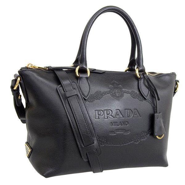 Prada 2 Way Shoulder Bag Outlet Black