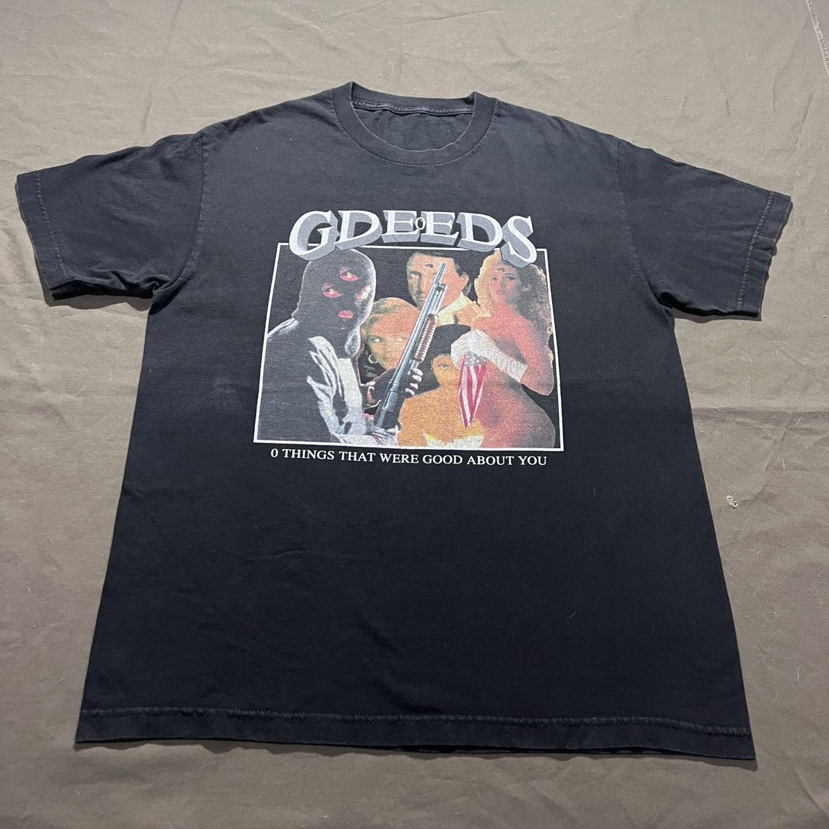 Other Vintage Y2K GDEEDS graphic streetwear Tee punk Size US L / EU 52-54 / 3 - 2 Thumbnail