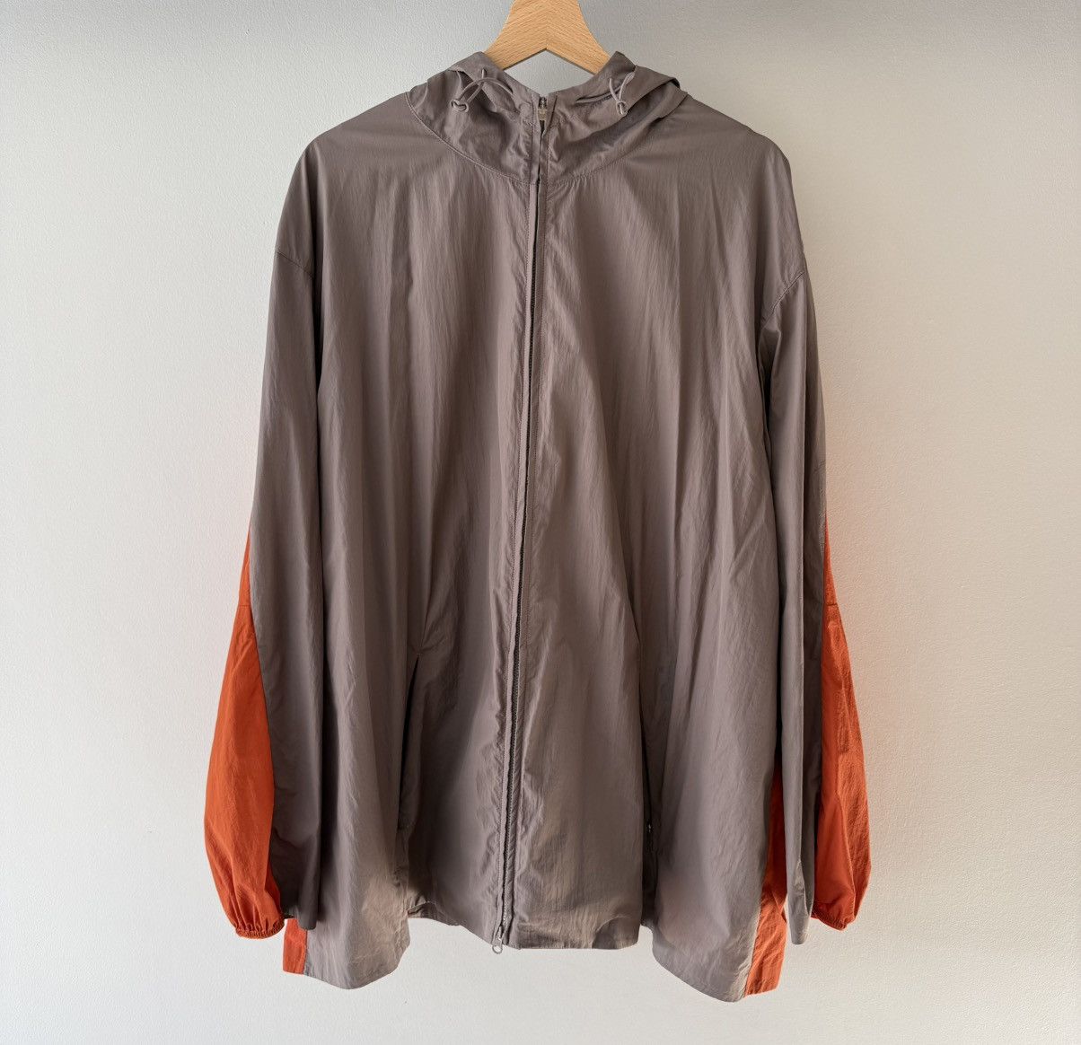 Y-3 Y-3 Windbreaker Taupe & Orange Size US XL / EU 56 / 4 - 1 Thumbnail
