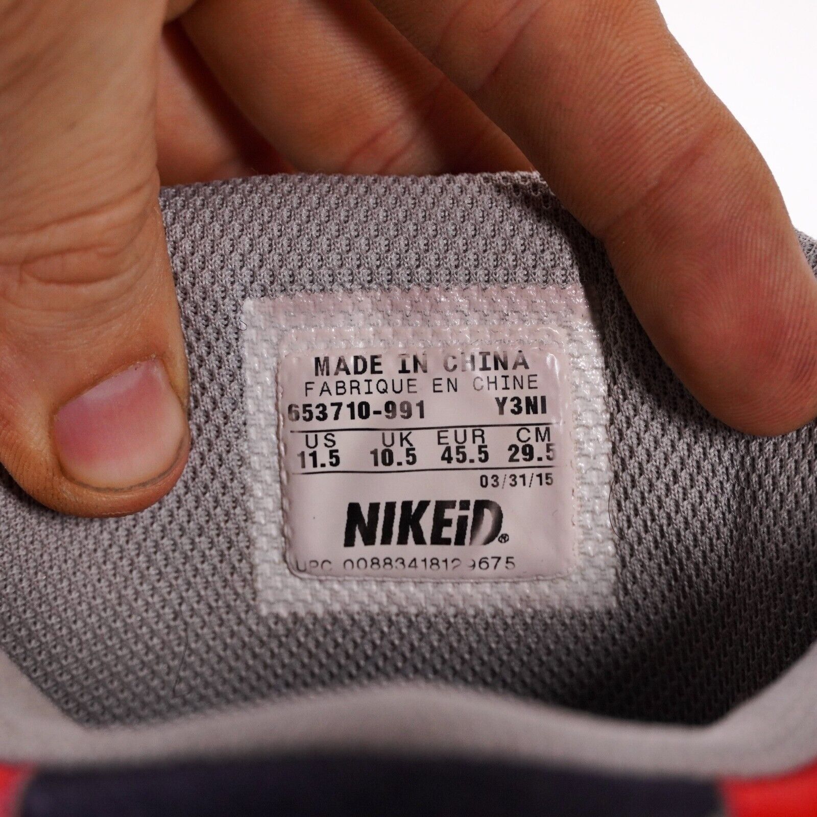 Nike Nike Basketball Athletic High Top Sneakers Men's 11.5 Shoes Size US 11.5 / EU 44-45 - 8 Thumbnail
