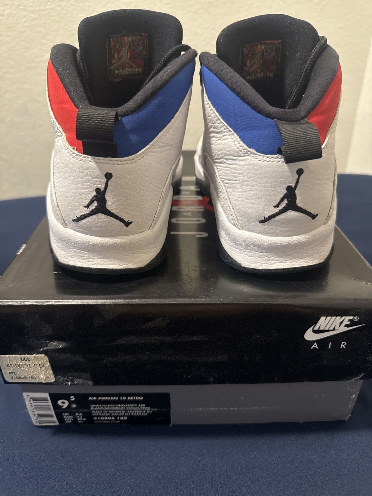 Jordan Brand Jordan 10 retro Russell Westbrook class of 2006 Size US 9.5 / EU 42-43 - 2 Thumbnail