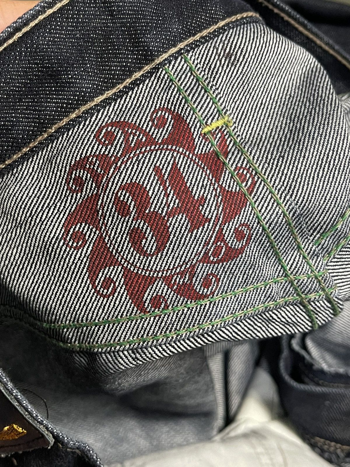 Japanese Brand Sugoi Koi Print Jeans Size US 34 / EU 50 - 7 Thumbnail
