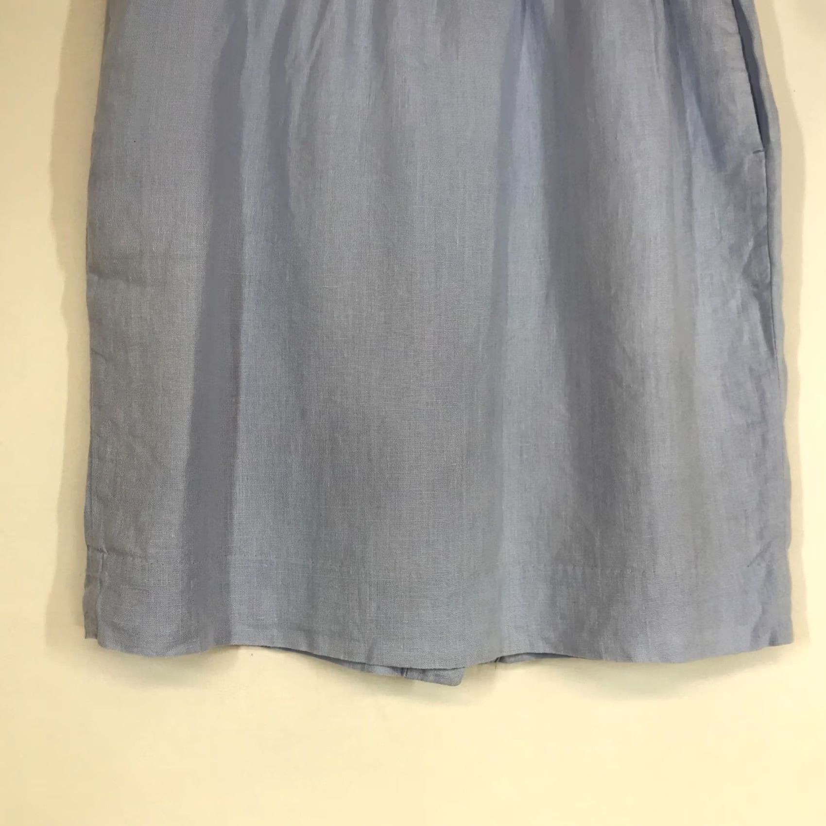 J.Crew J.CREW Skirt Women S LILAC LINEN ELASTIC WAIST WOMEN'S SMALL Size 28" / US 6 / IT 42 - 3 Thumbnail