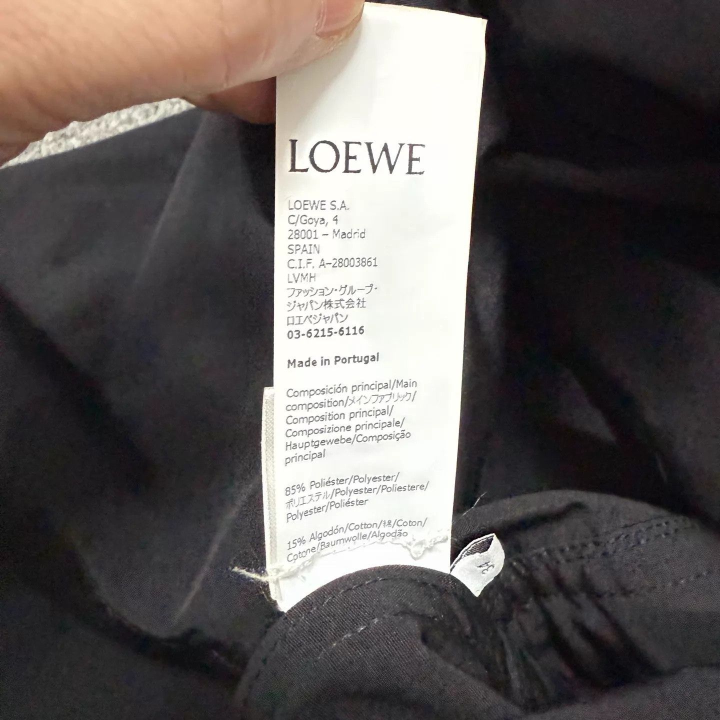 Loewe Loewe Black Button-Front Trench Coat Size 34 99 New Size XXS / US 00 / IT 34 - 4 Thumbnail