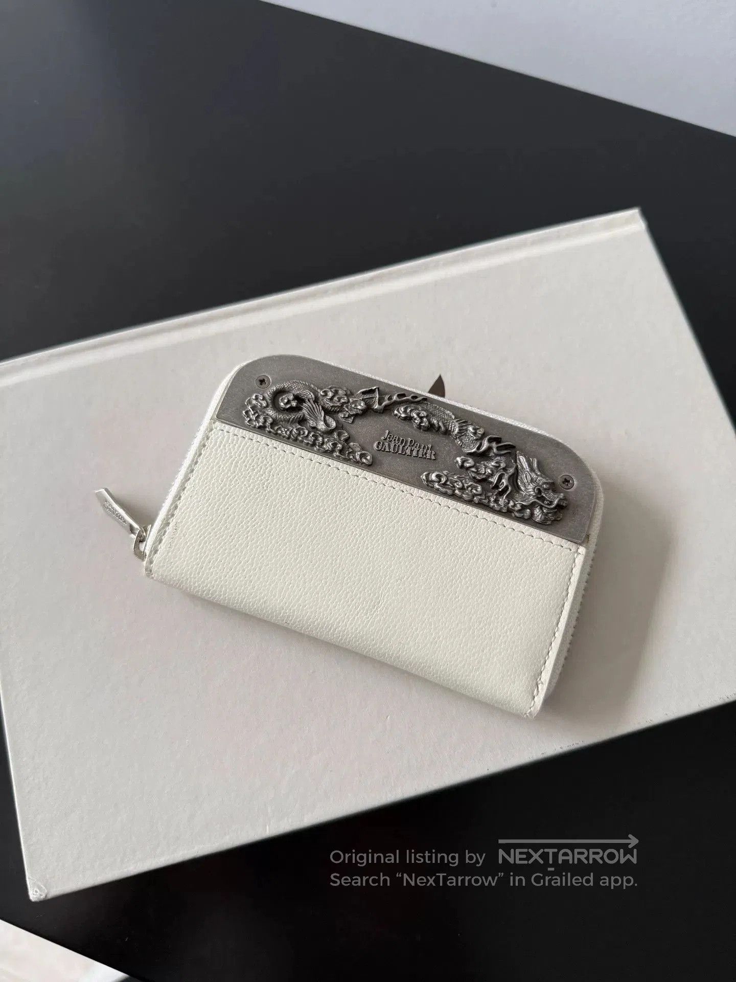 Jean Paul Gaultier Jean Paul Gaultier Embossed Coin Purse. Size ONE SIZE - 7 Thumbnail