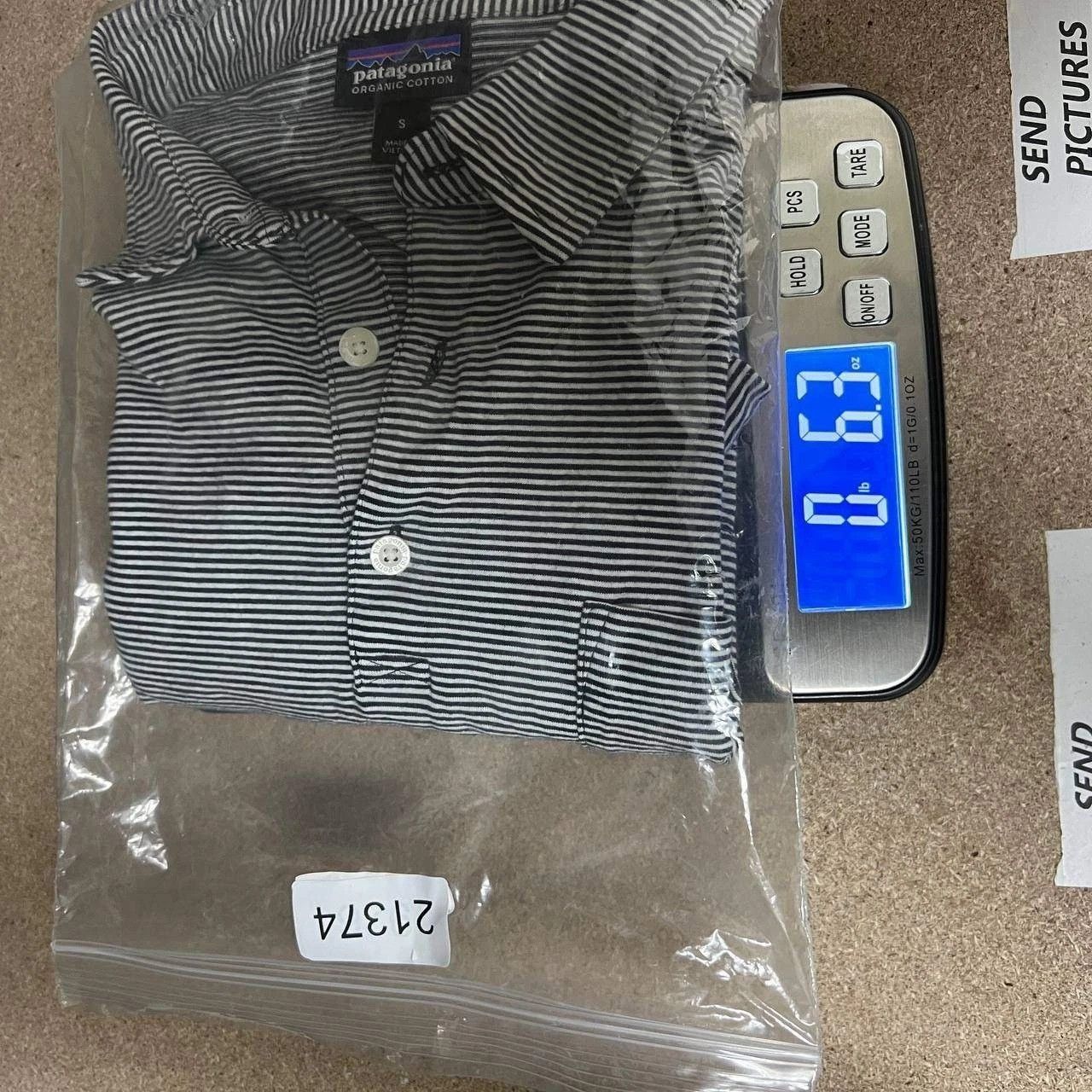 Patagonia Patagonia Polo Shirt Striped Short Sleeve Organic Cotton S Size US S / EU 44-46 / 1 - 8 Thumbnail