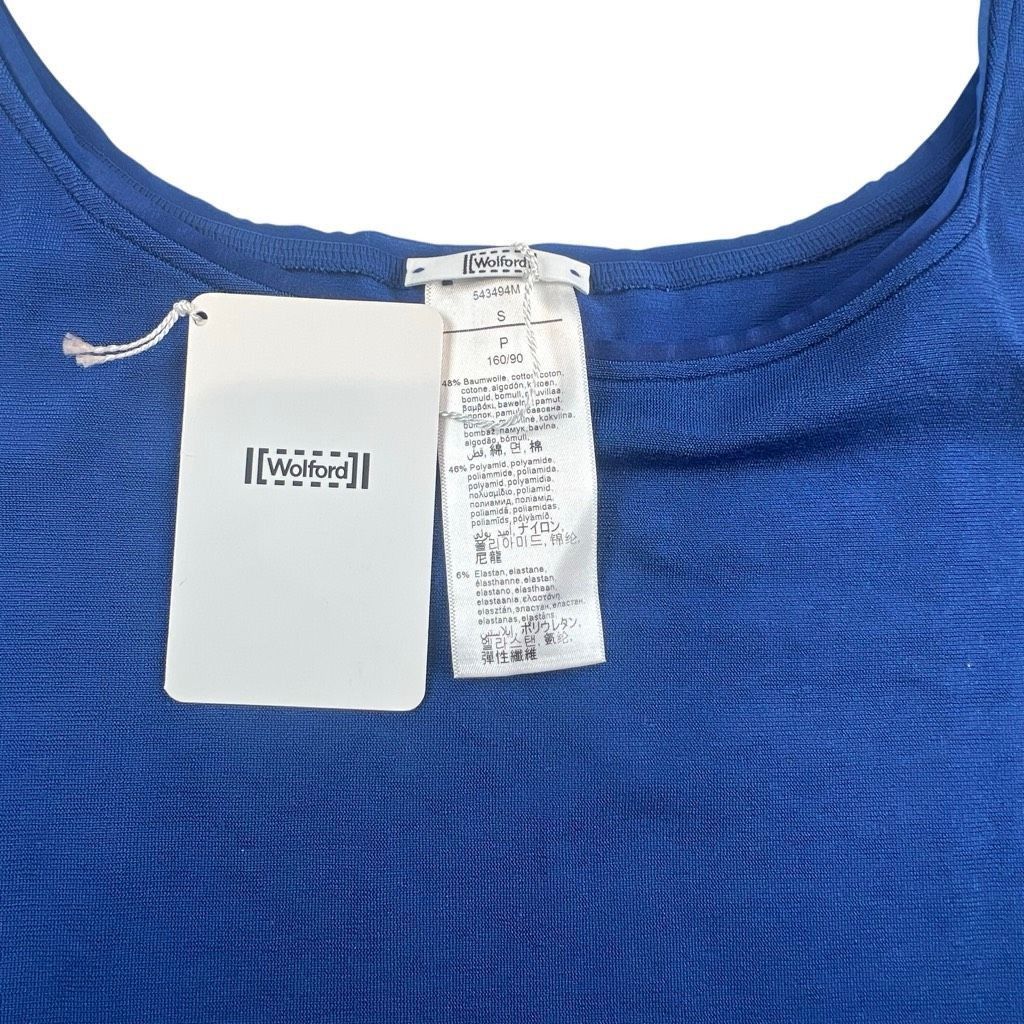 Wolford NWT Wolford Jamaika Top Sleeveless Sodalite Blue Size S Size S / US 4 / IT 40 - 6 Thumbnail