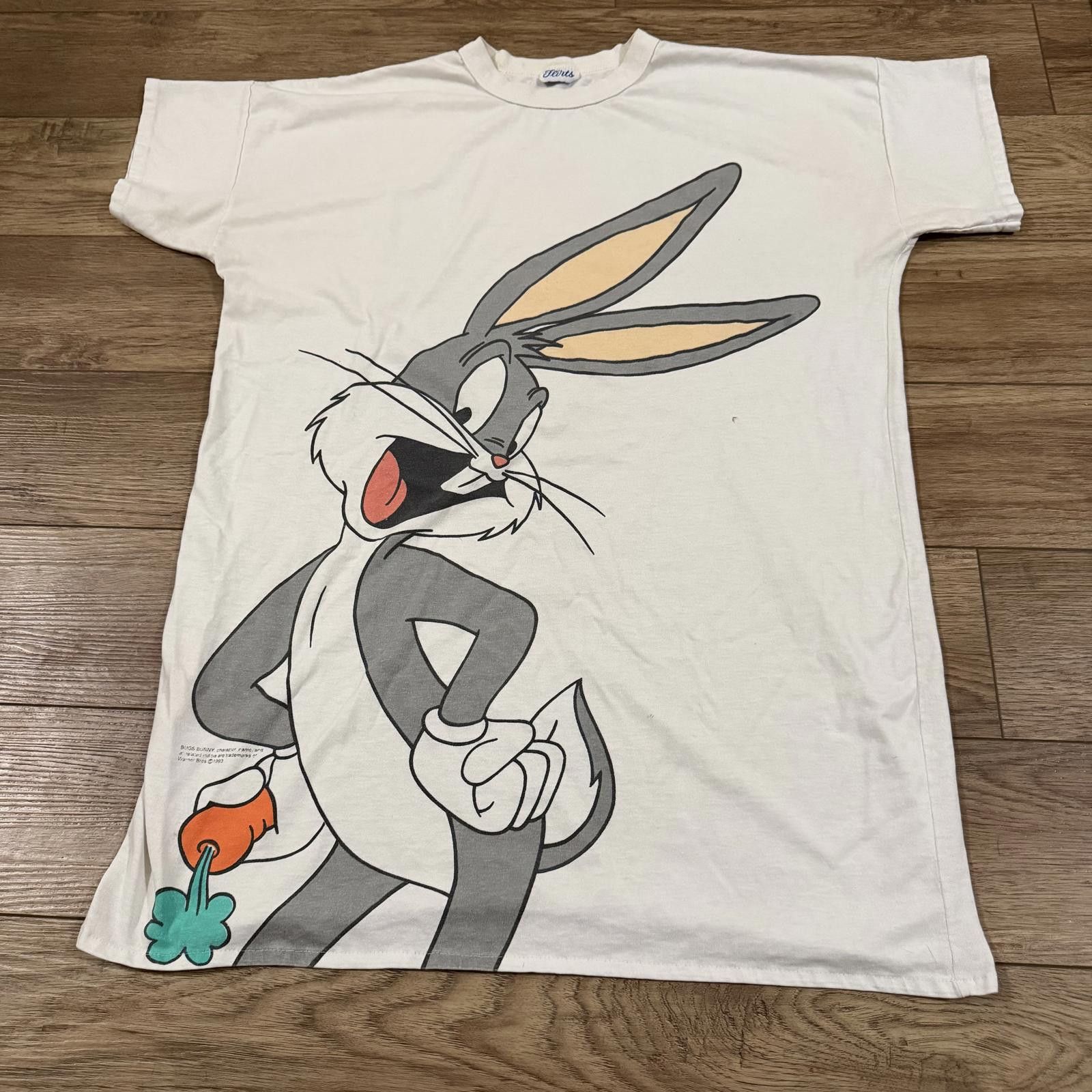 Other Vintage 90s Bugs Bunny Looney Tunes Flirts Cartoon Shirt Size US XL / EU 56 / 4 - 1 Thumbnail