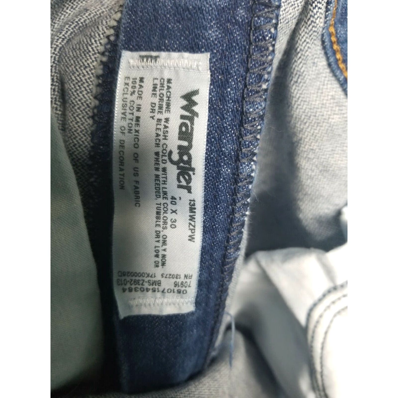 Wrangler Wrangler 13MWZ Cowboy Cut Jeans Blue 40 X 30 Size US 40 / EU 56 - 6 Thumbnail