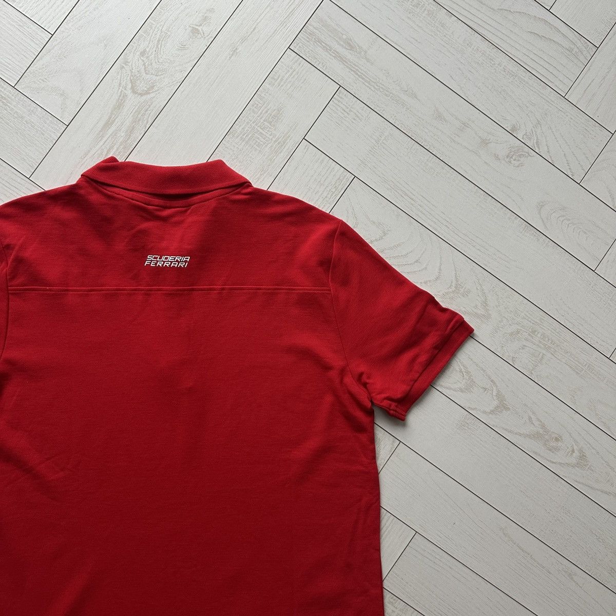 Ferrari Scuderia Ferrari racing formula 1 Polo New y2k hype Italy Size US M / EU 48-50 / 2 - 10 Thumbnail