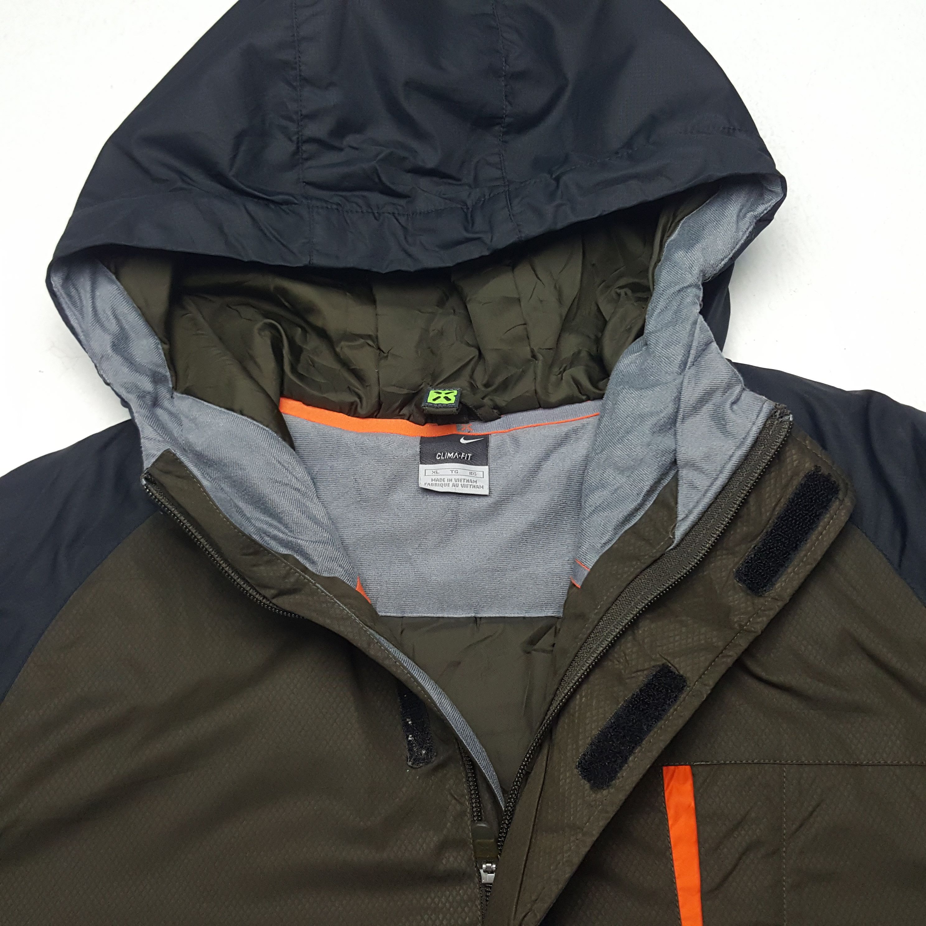 Nike × Vintage Vintage Nike Clima-Fit Windbreaker Jacket Size US XL / EU 56 / 4 - 4 Thumbnail