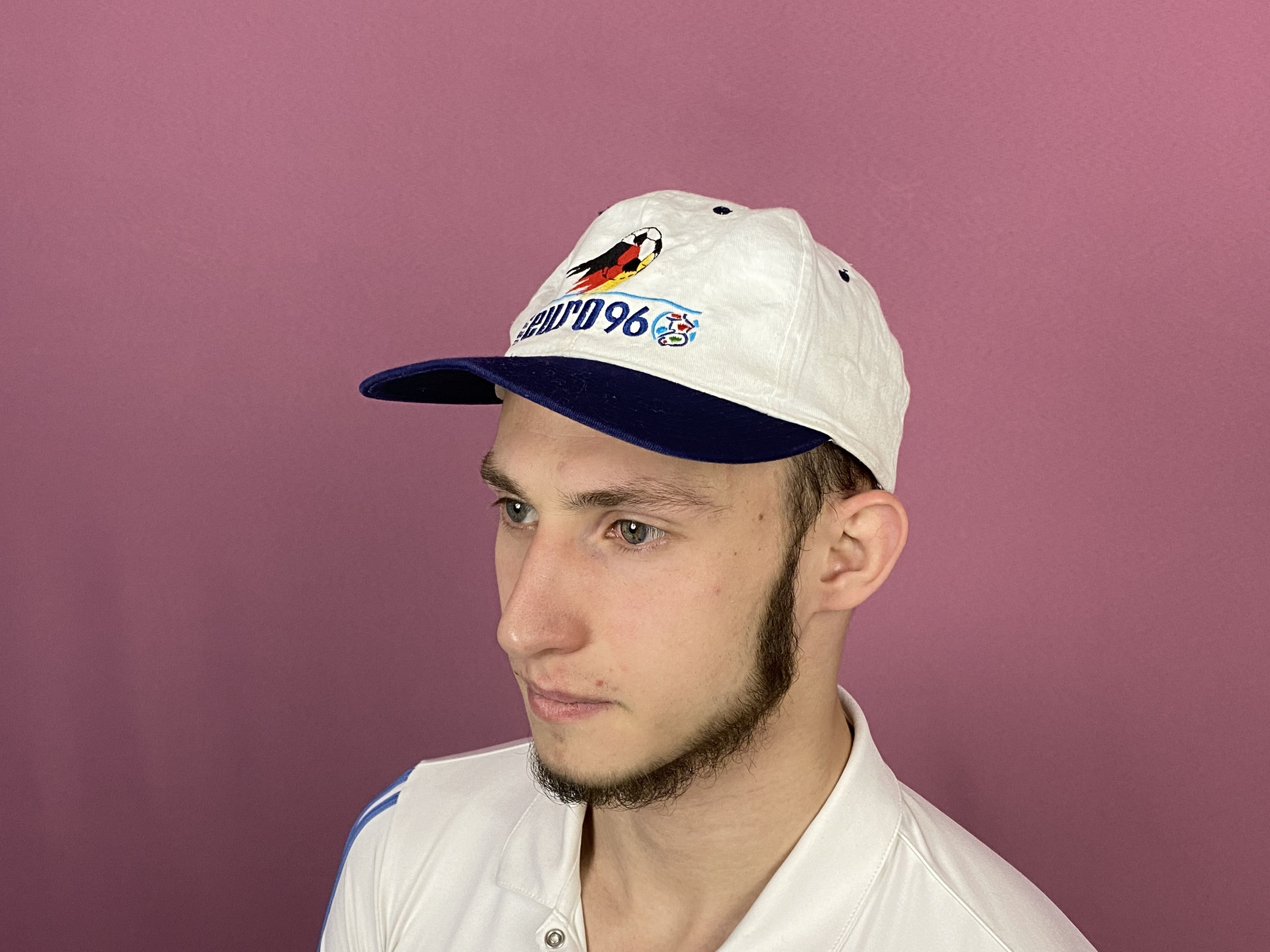 UEFA × Vintage 1996 UEFA Euro Vintage Men's Vintage Germany National Cap Size ONE SIZE - 1 Thumbnail