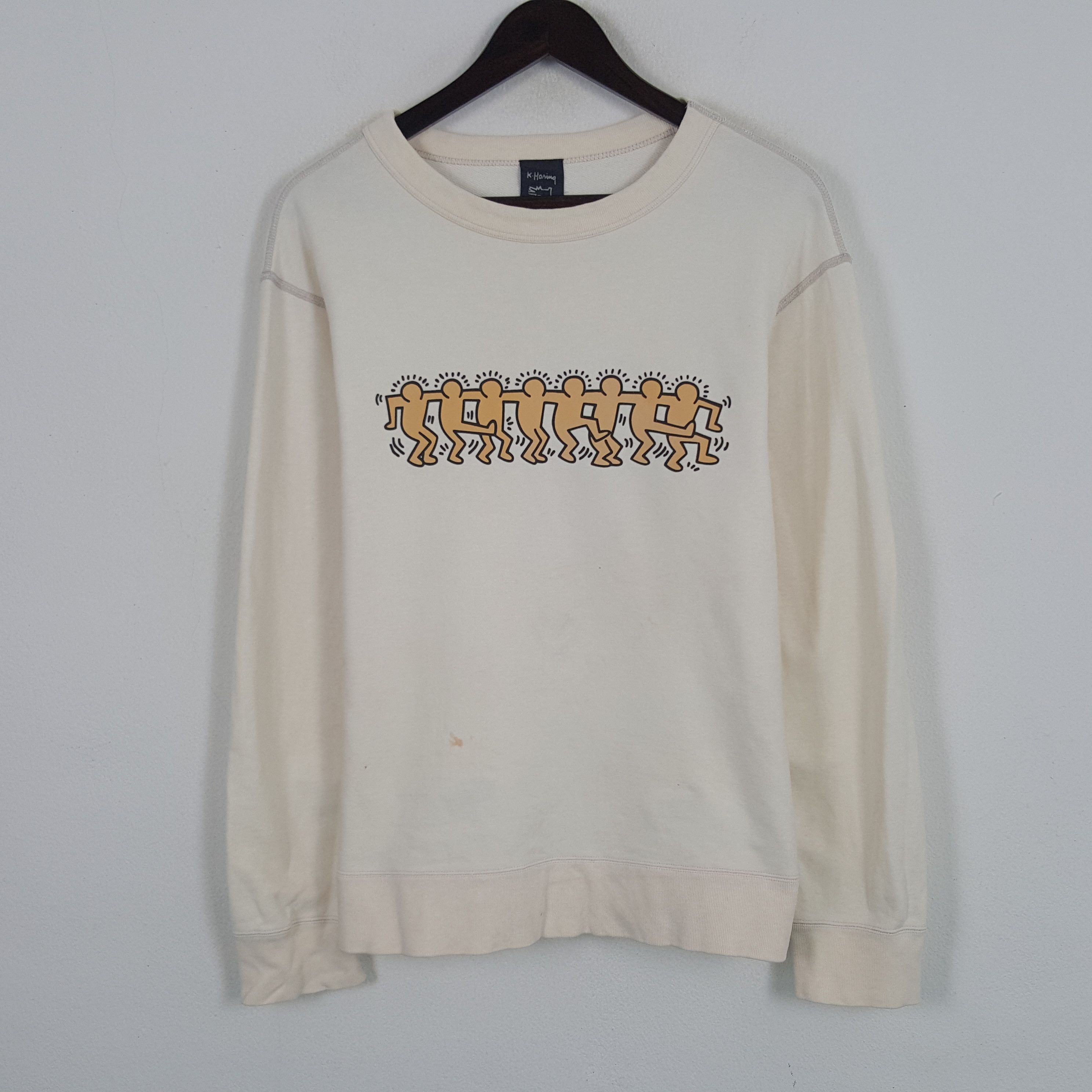 Keith Haring × Vintage Vintage Keith Haring Sweatshirt Size US L / EU 52-54 / 3 - 1 Thumbnail