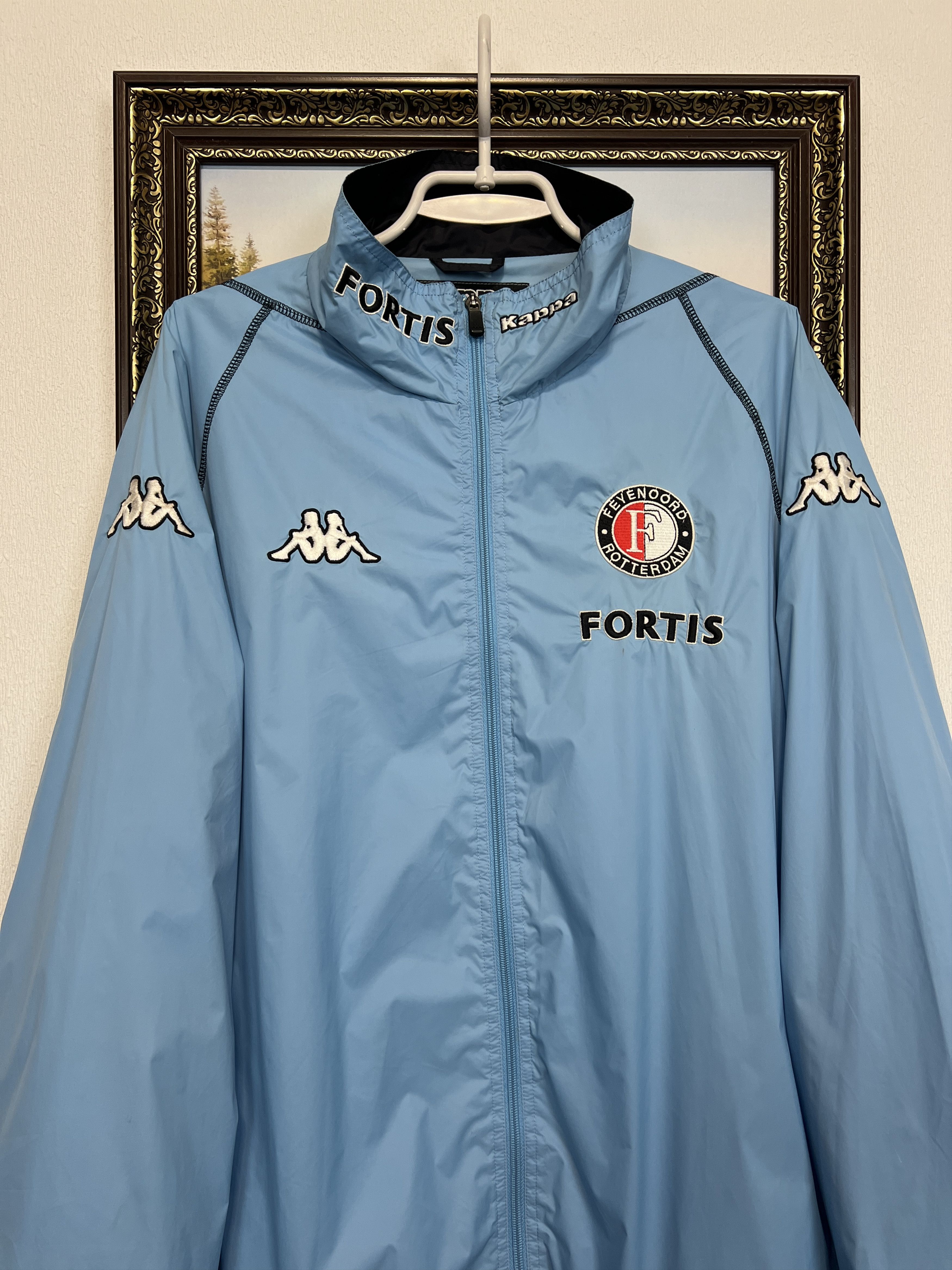 Kappa Vintage Feyenoord Football Jacket Soccer Track Top Rare Size US XXL / EU 58 / 5 - 2 Thumbnail