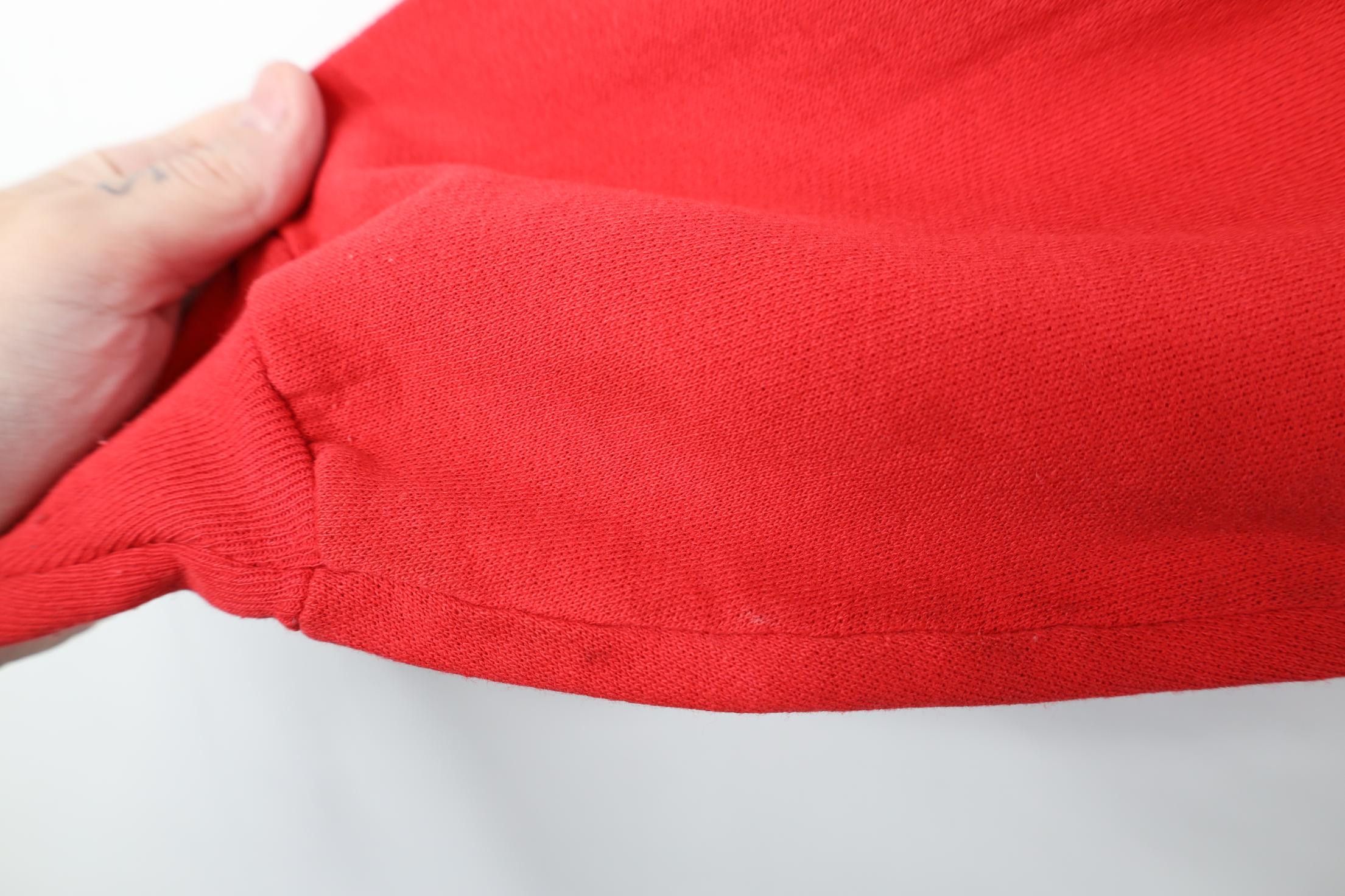 Vintage Vintage 90s Detroit Red Wings Hockey Hoodie Sweatshirt Red Size US S / EU 44-46 / 1 - 8 Thumbnail
