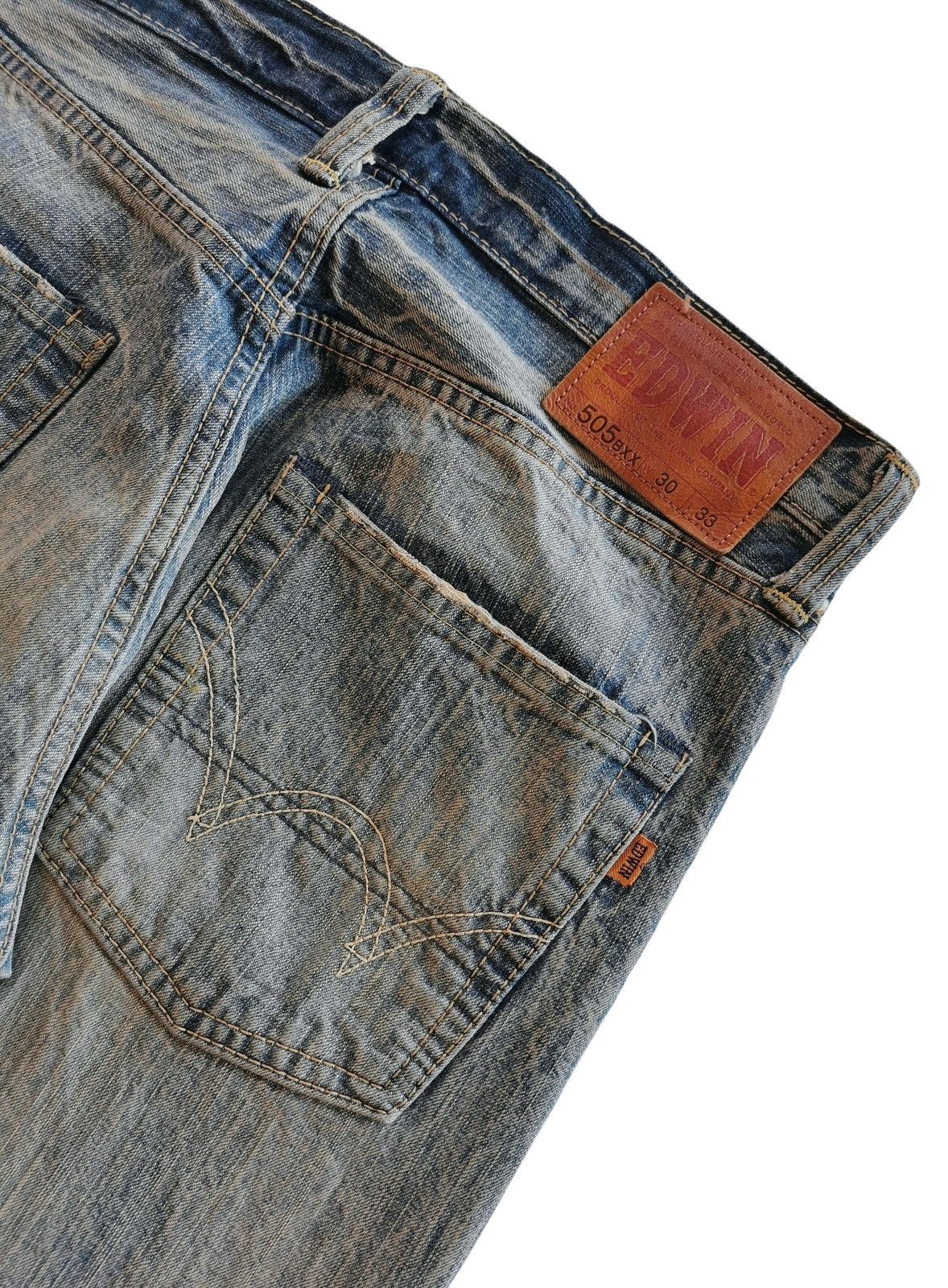 Edwin Vintage Edwin 505BXX Selvage,Denim Jeans Size US 31 - 7 Thumbnail