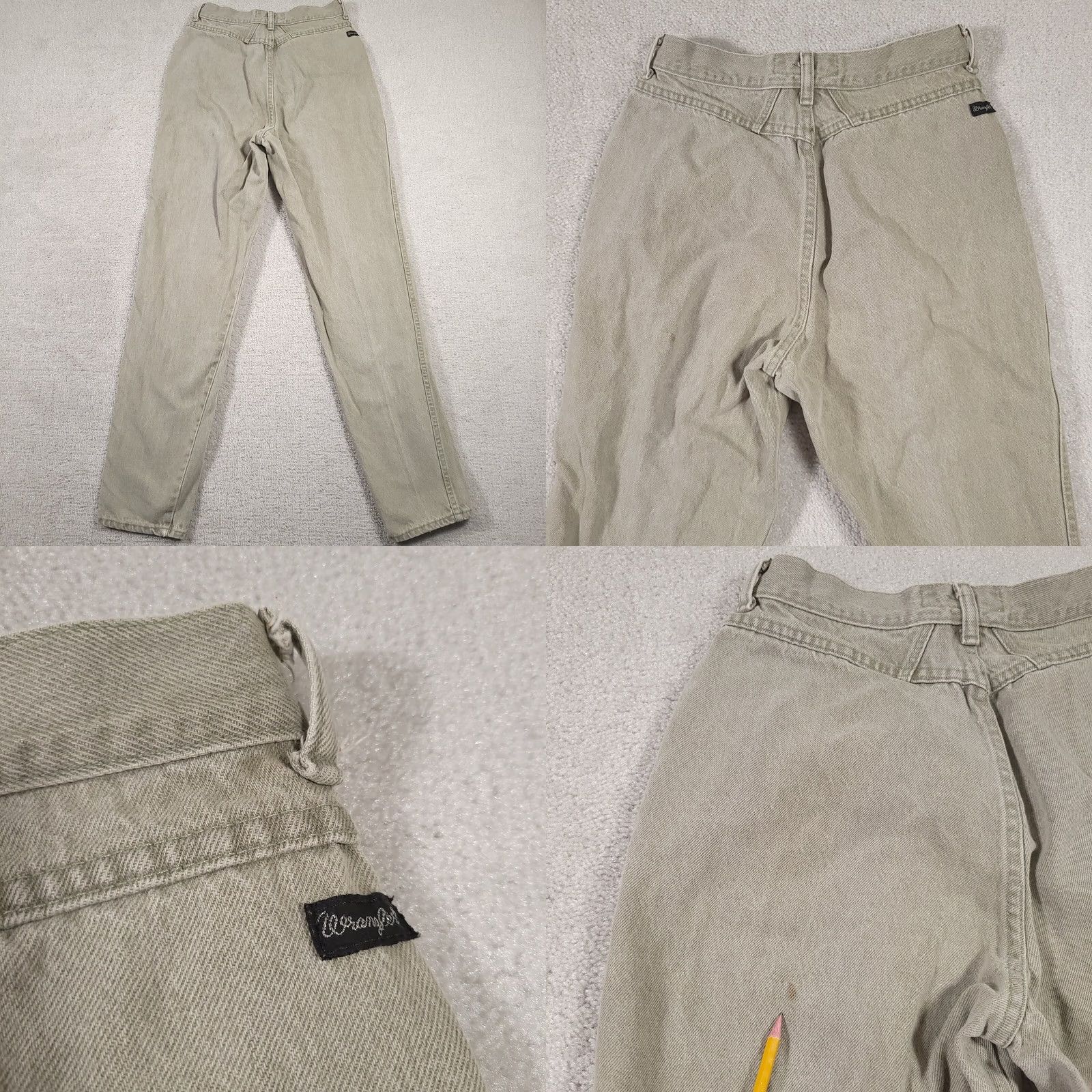 Wrangler VINTAGE Wrangler Silverlake High Rise VTG Women's Jeans Gray Bareback USA Made Sz 9/10 Jeans Women 80s Mom Size 30" / US 8 / IT 44 - 9 Thumbnail